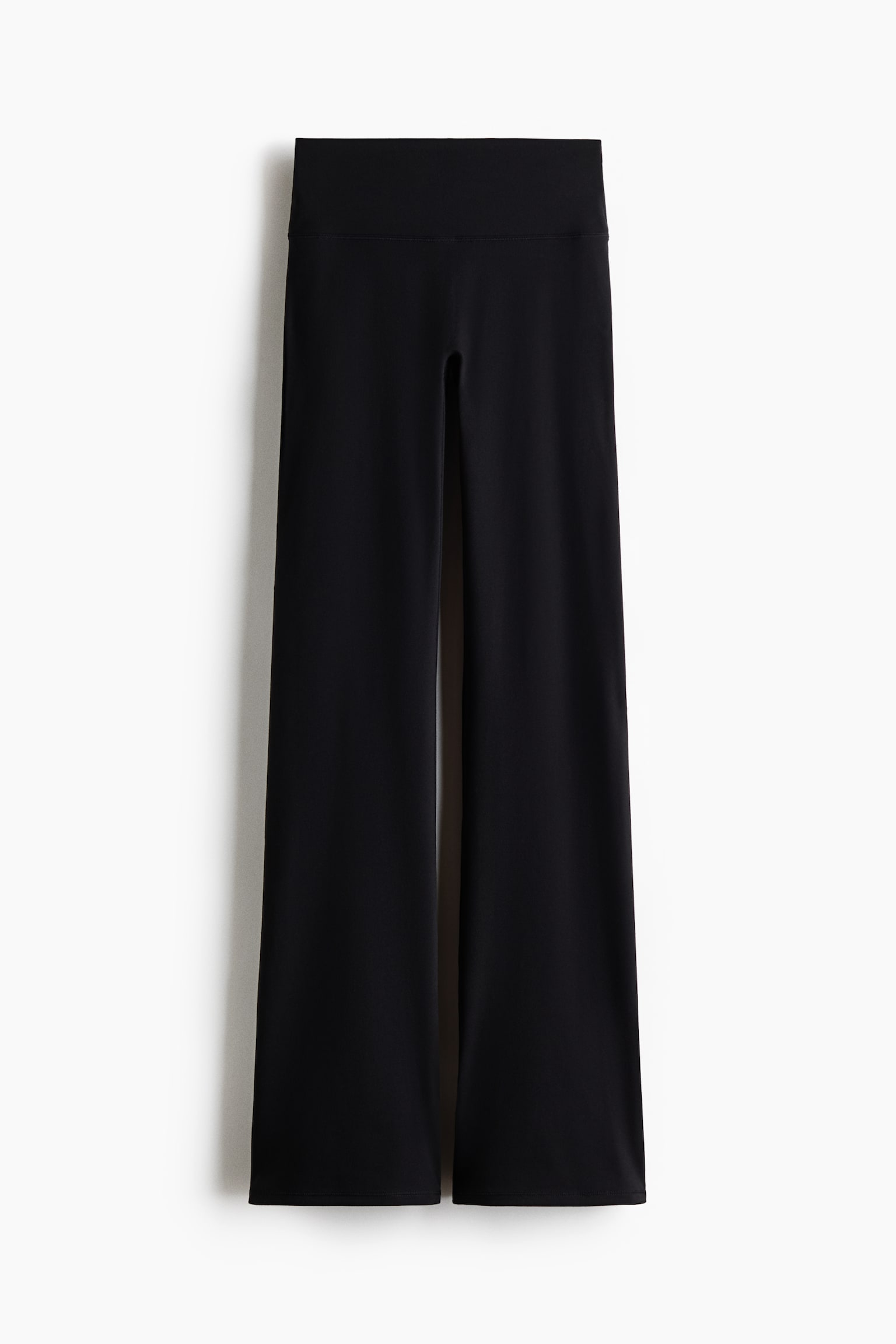 Leggings med SoftMove™ Tall Flared - Svart/Varmbrun - 1
