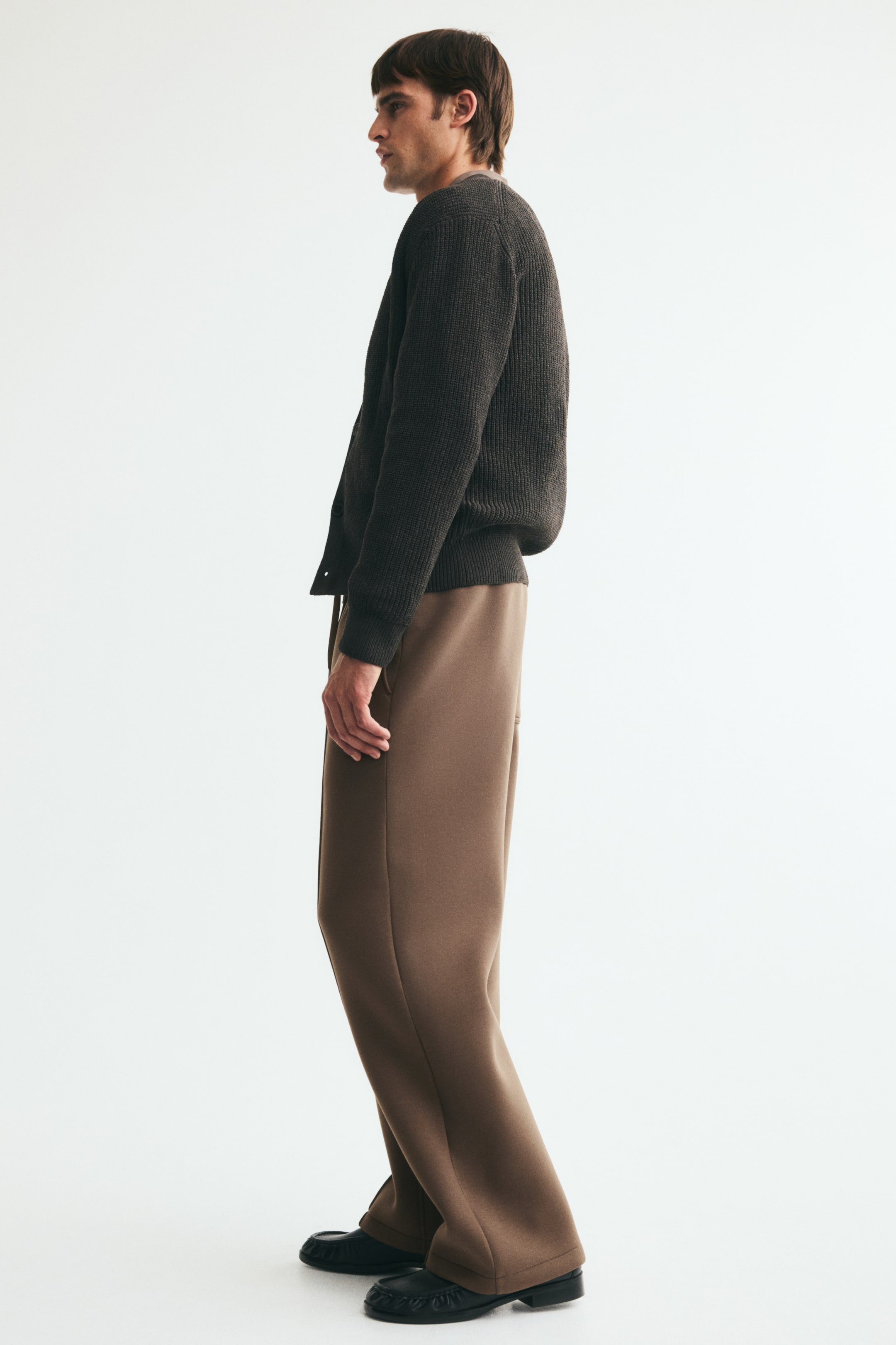 Relaxed-Fit Tailored-Look Joggers