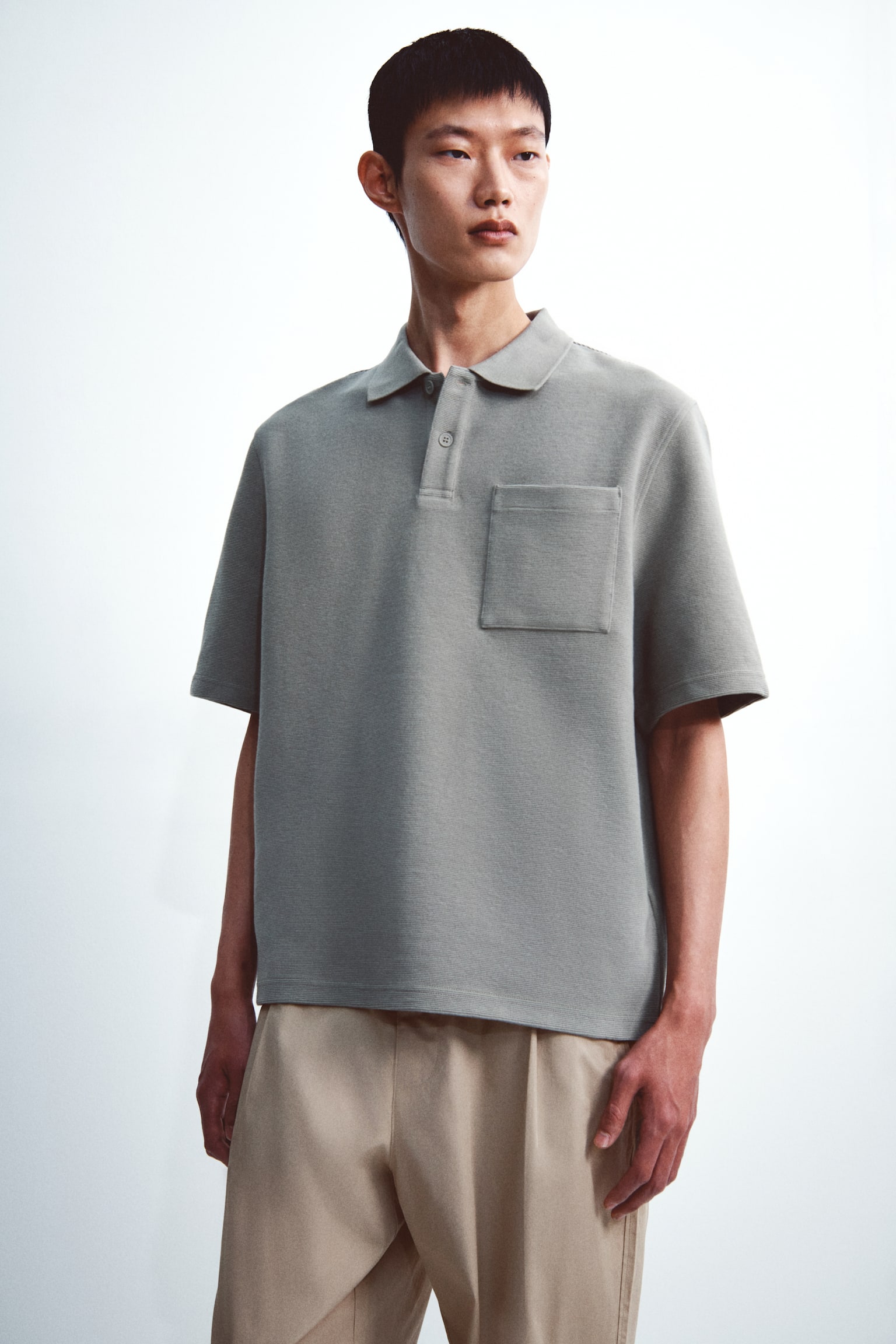 Quần dài Loose Fit - Màu be/Màu đen - 4