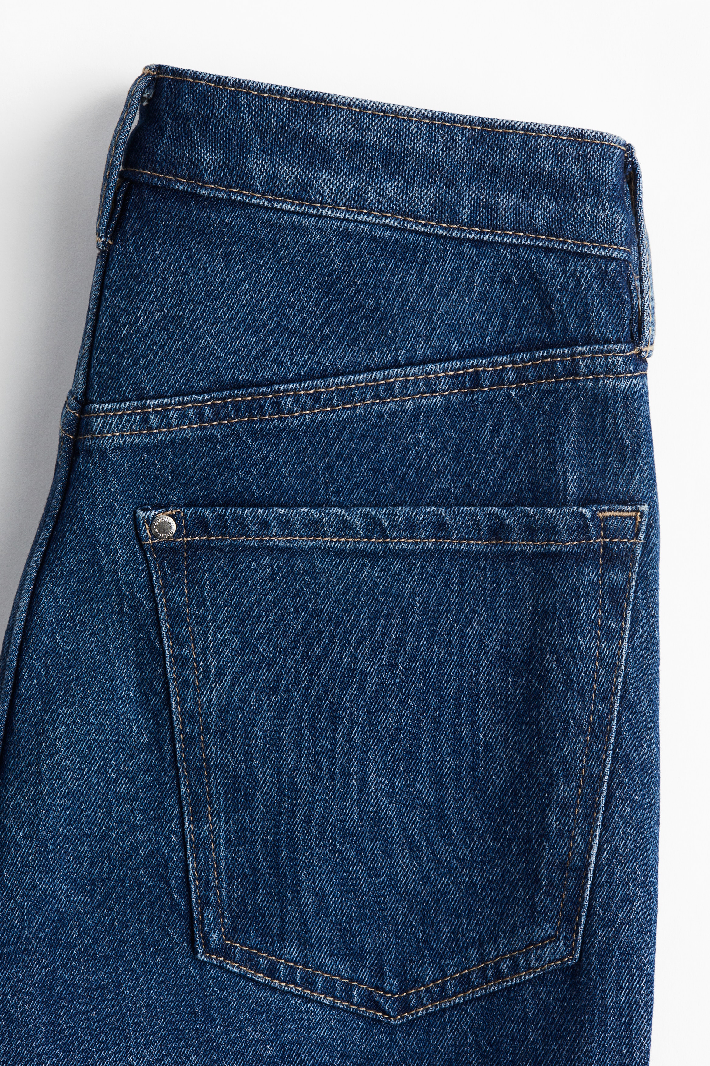 Slim Straight High Ankle Jeans