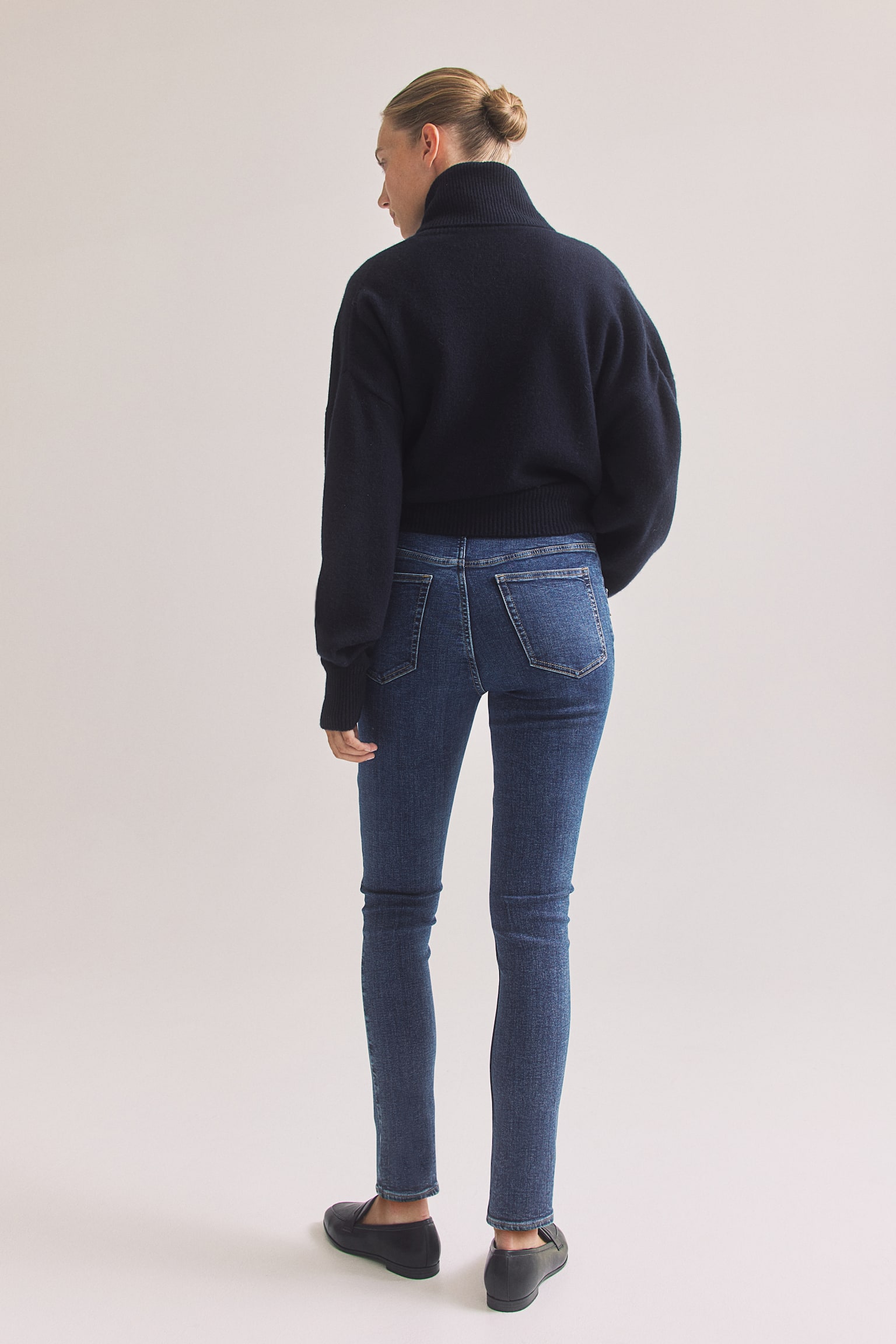 MAMA Skinny Jeans - Denimblå/Mörkgrå/Svart/Denimblå/Ljus denimblå - 3