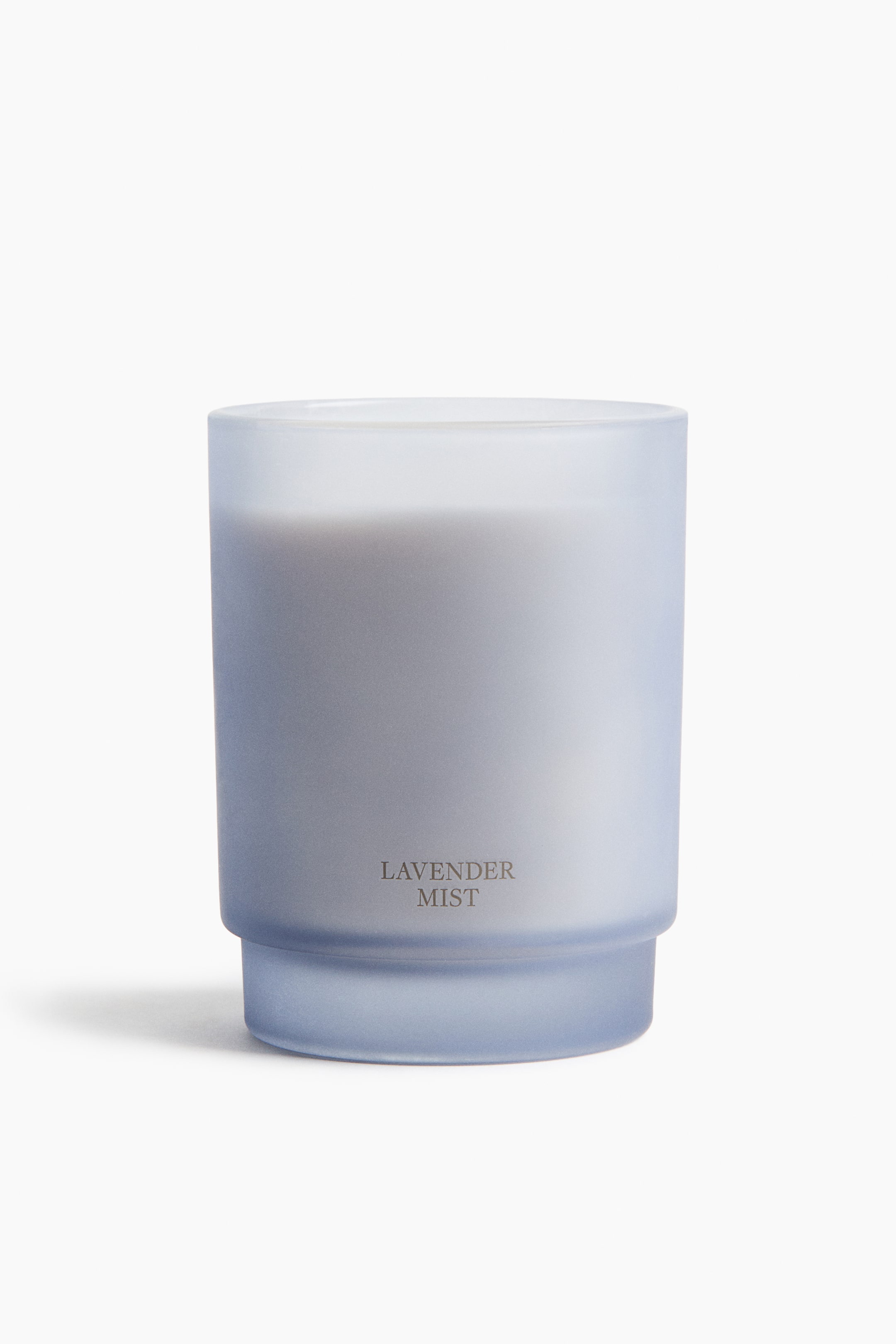 Frosted-Glass Scented Candle