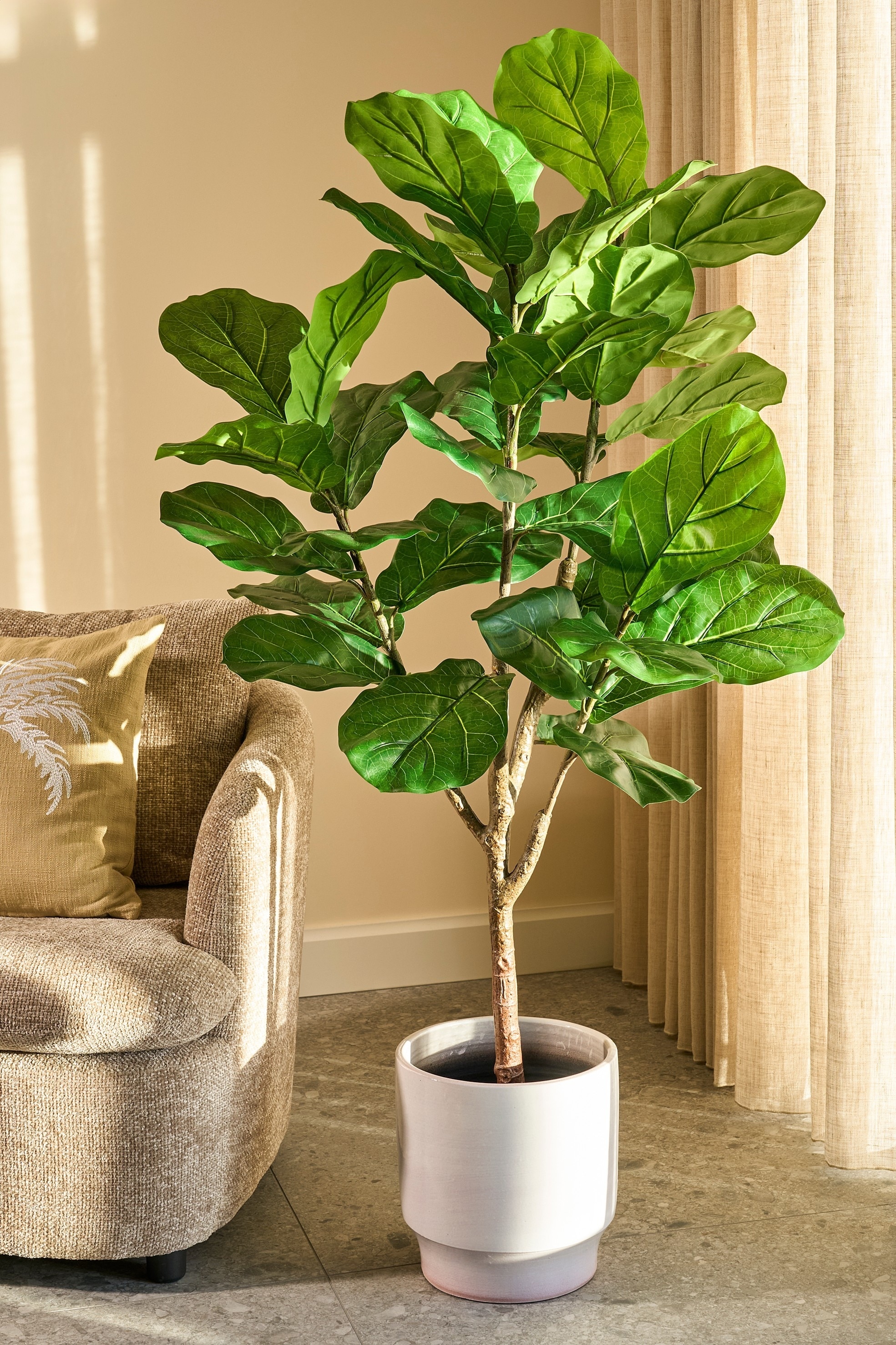Ficus Lyrata Kunstplant - Groen