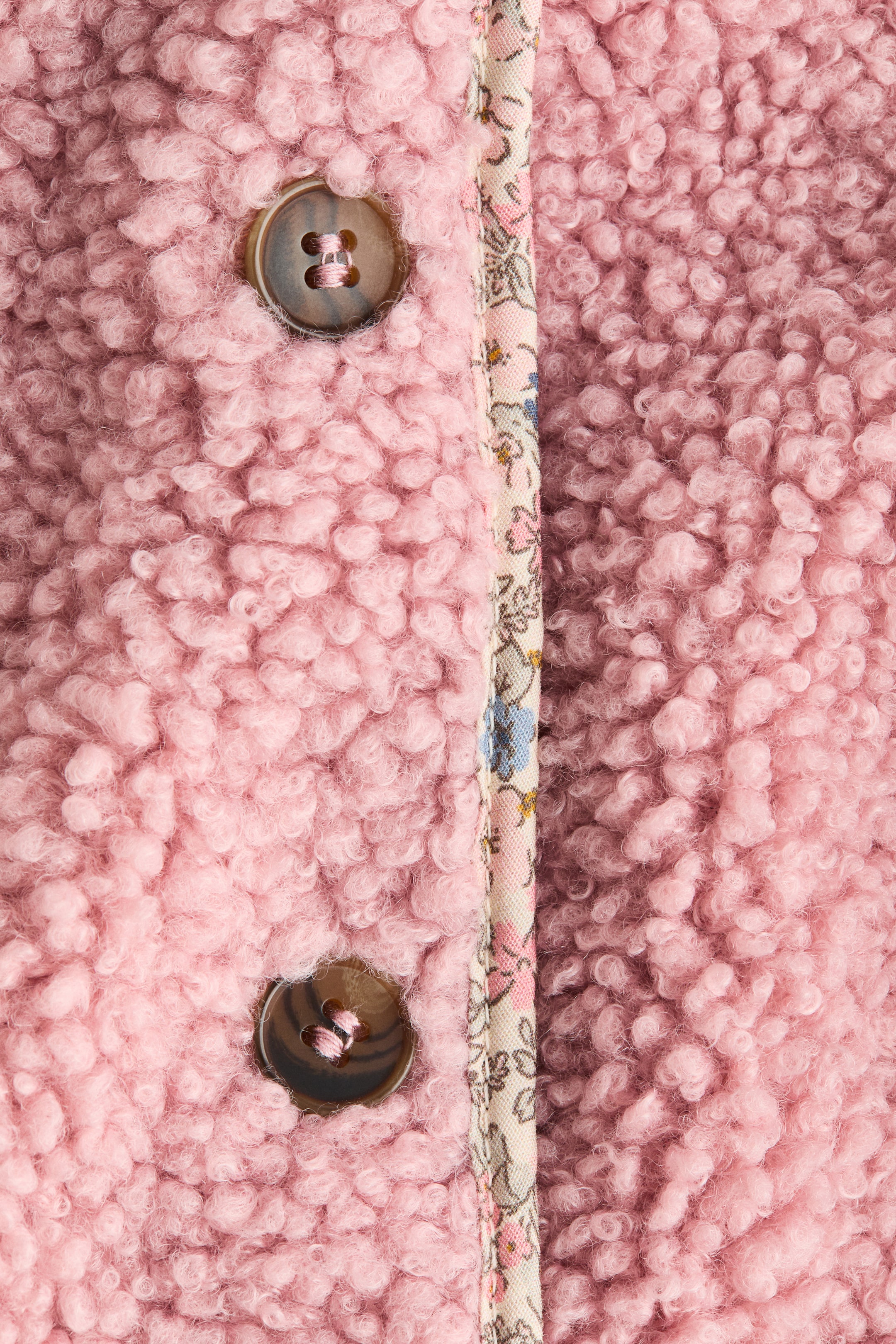 View larger image: Teddy cardigan - Pink - Kids | H&M 2