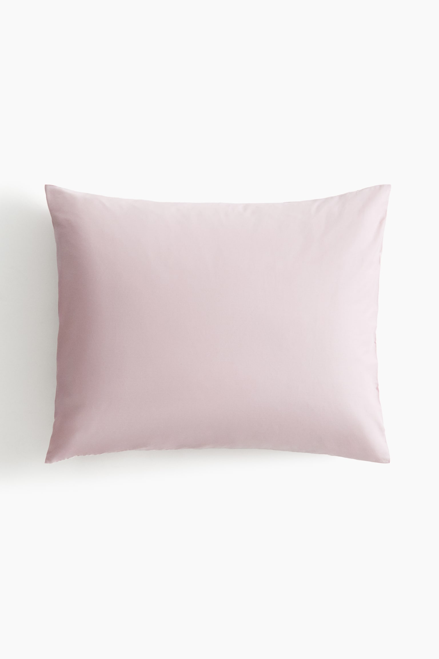 Cotton pillowcase - Light pink/Dark brown/Dark green/White/Sage green/Pigeon blue/Greige/Light beige - 1