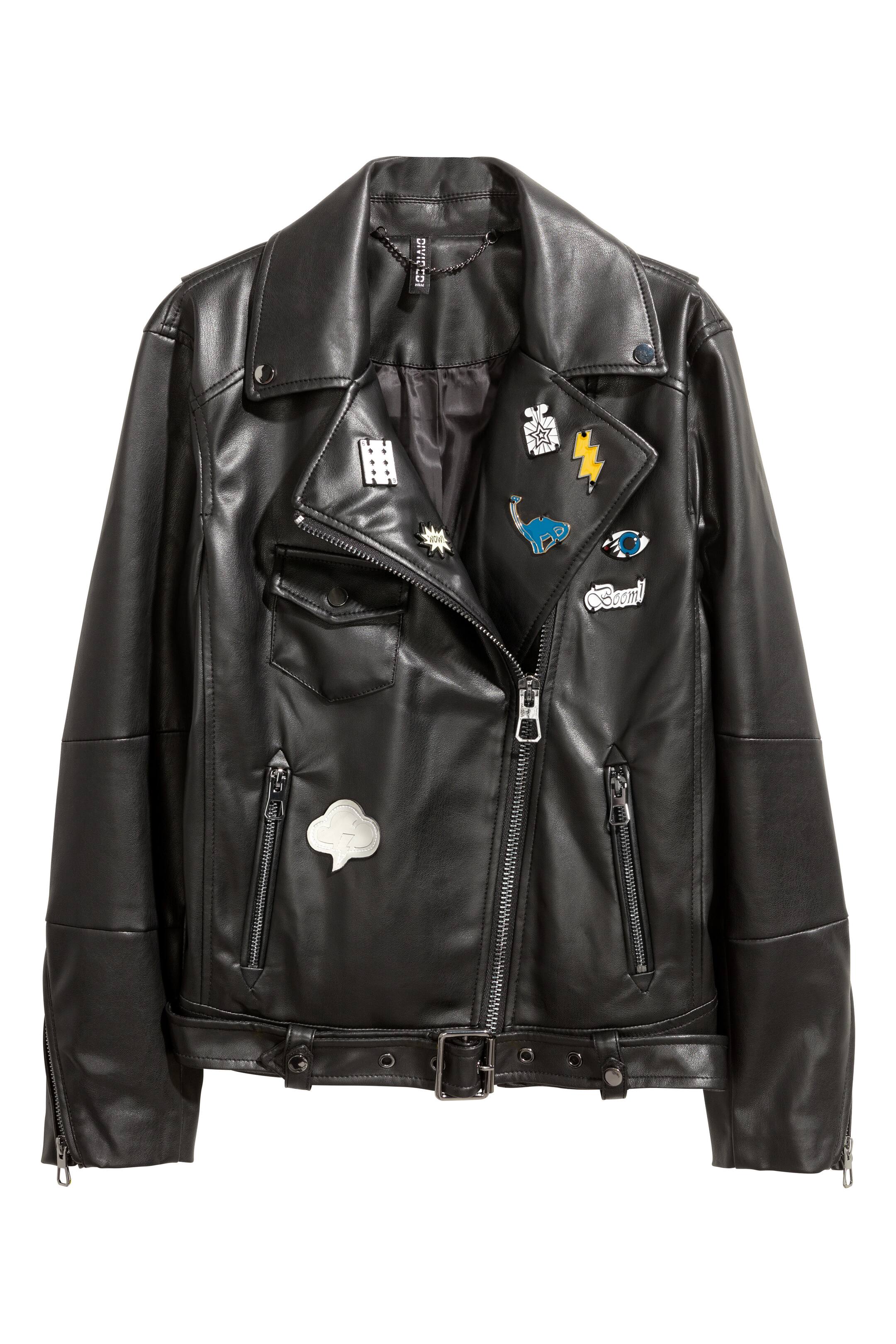 Grotere afbeelding bekijken: Bikerjack - Zwart - DAMES | H&M NL 1