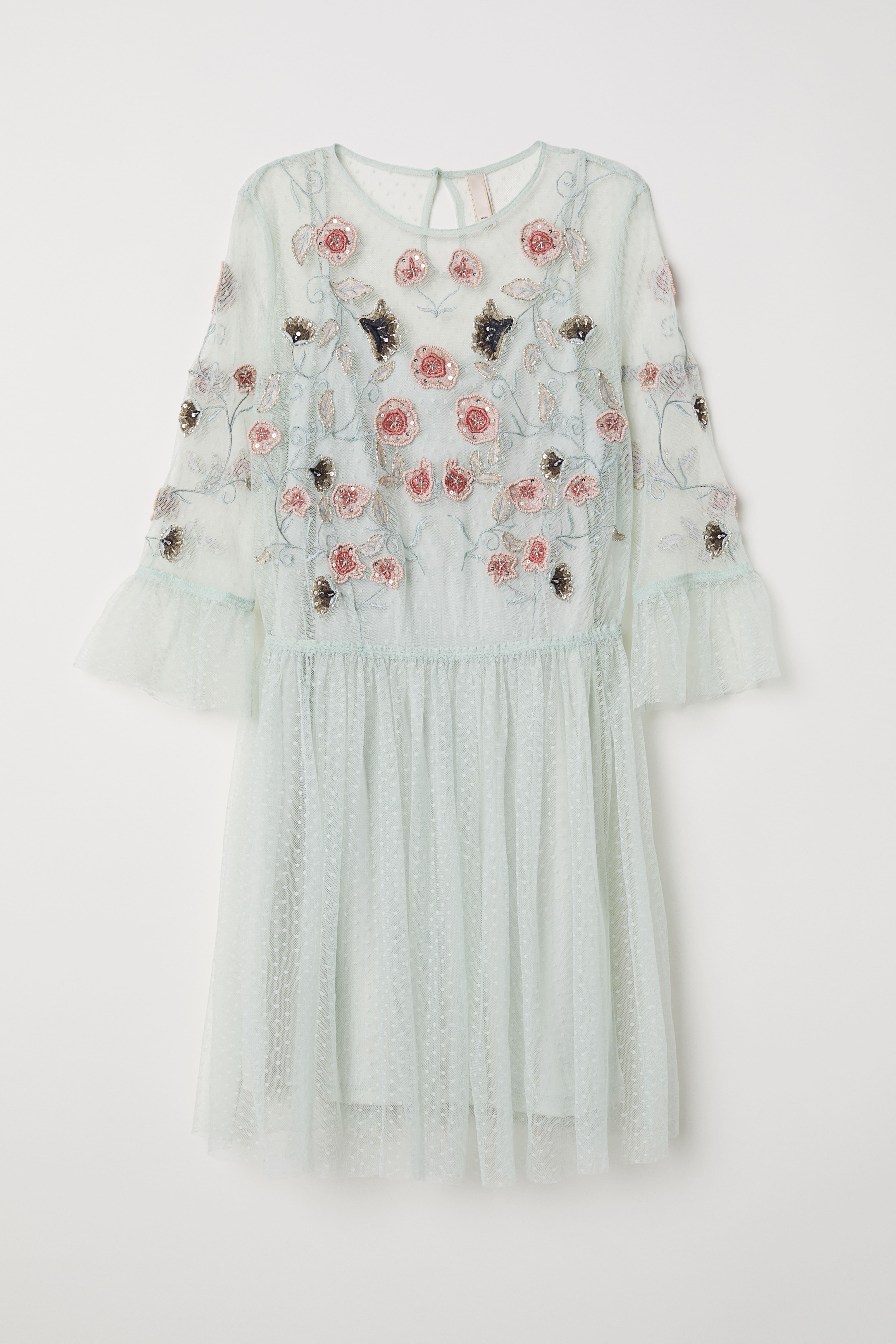 H&m beaded dress hotsell