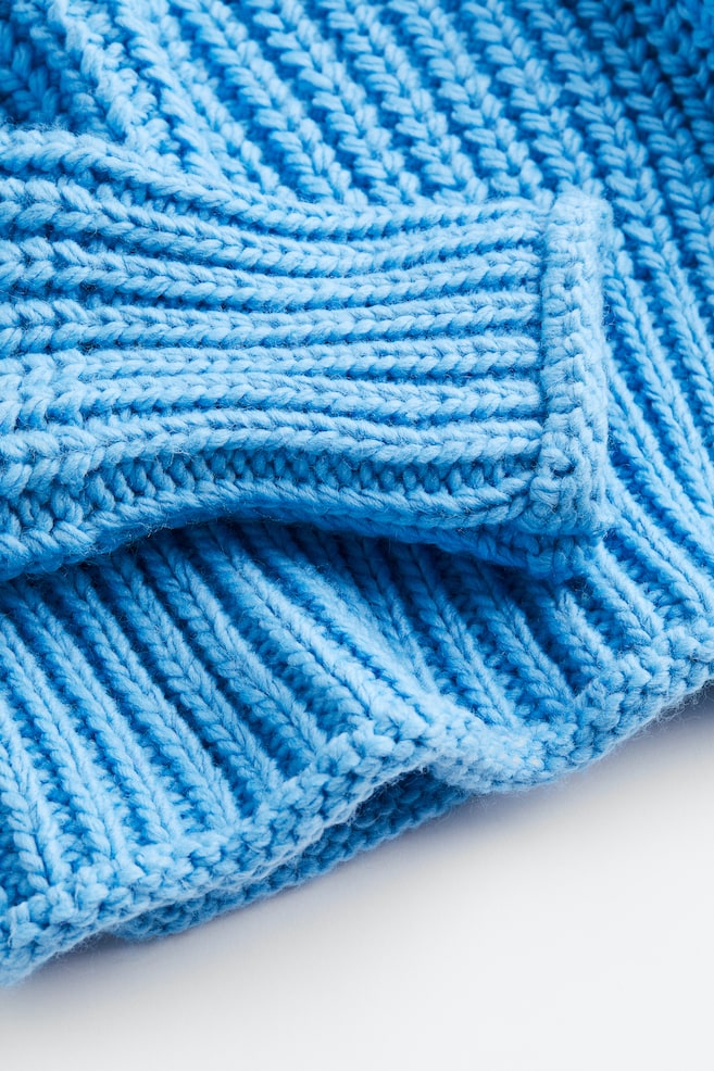 Knitted jumper - Blue/Dark grey/Black/Light greige/dc - 6