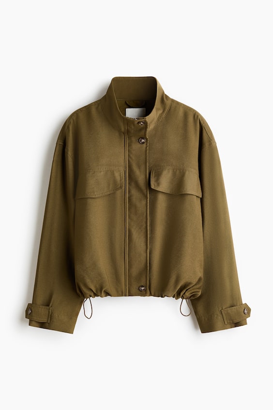 Женские куртки H&M Funnel-Collar Jacket