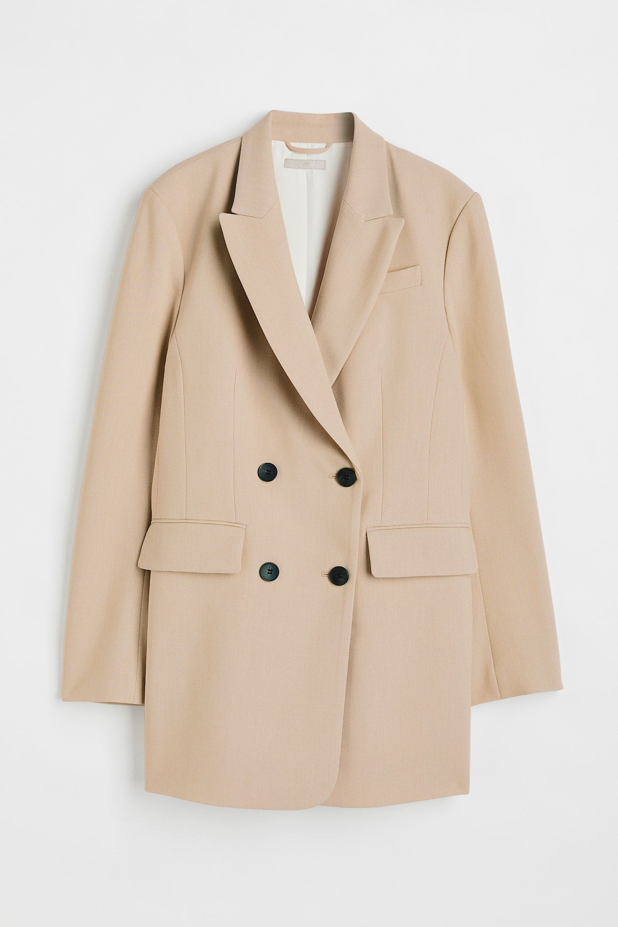 ダブルブレストジャケット - ベージュ - レディース | H&M JP
