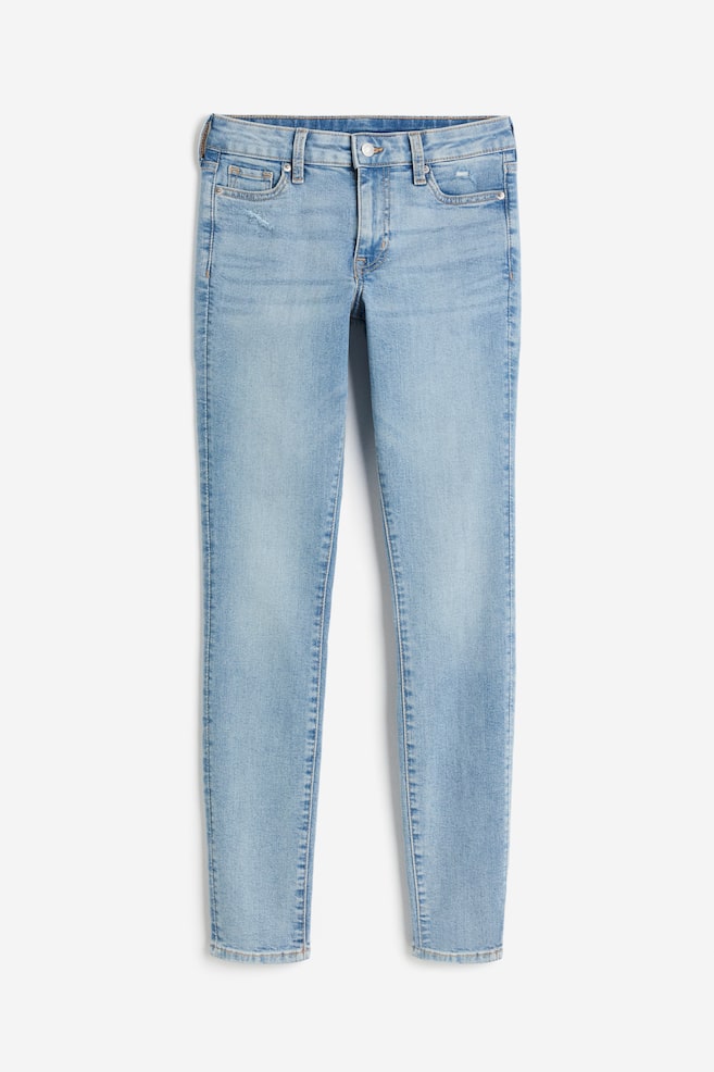 Skinny Regular Ankle Jeans - Helles Denimblau/Denimblau/Denimblau/Schwarz/Grau/Schwarz/Dunkles Denimblau - 2