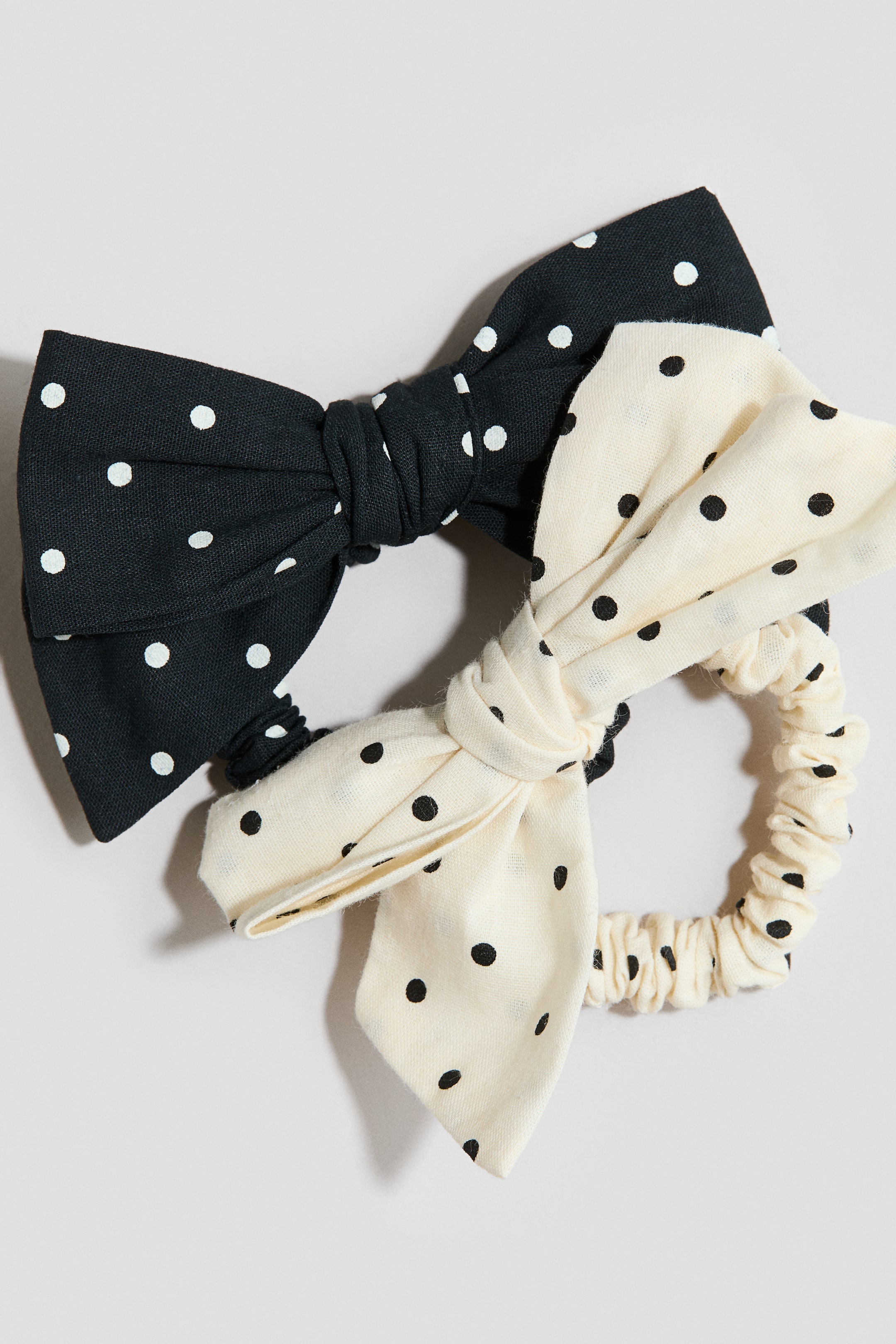 Детские аксессуары для волос H&M 2-Pack Bow-Detail Scrunchies — фото 3
