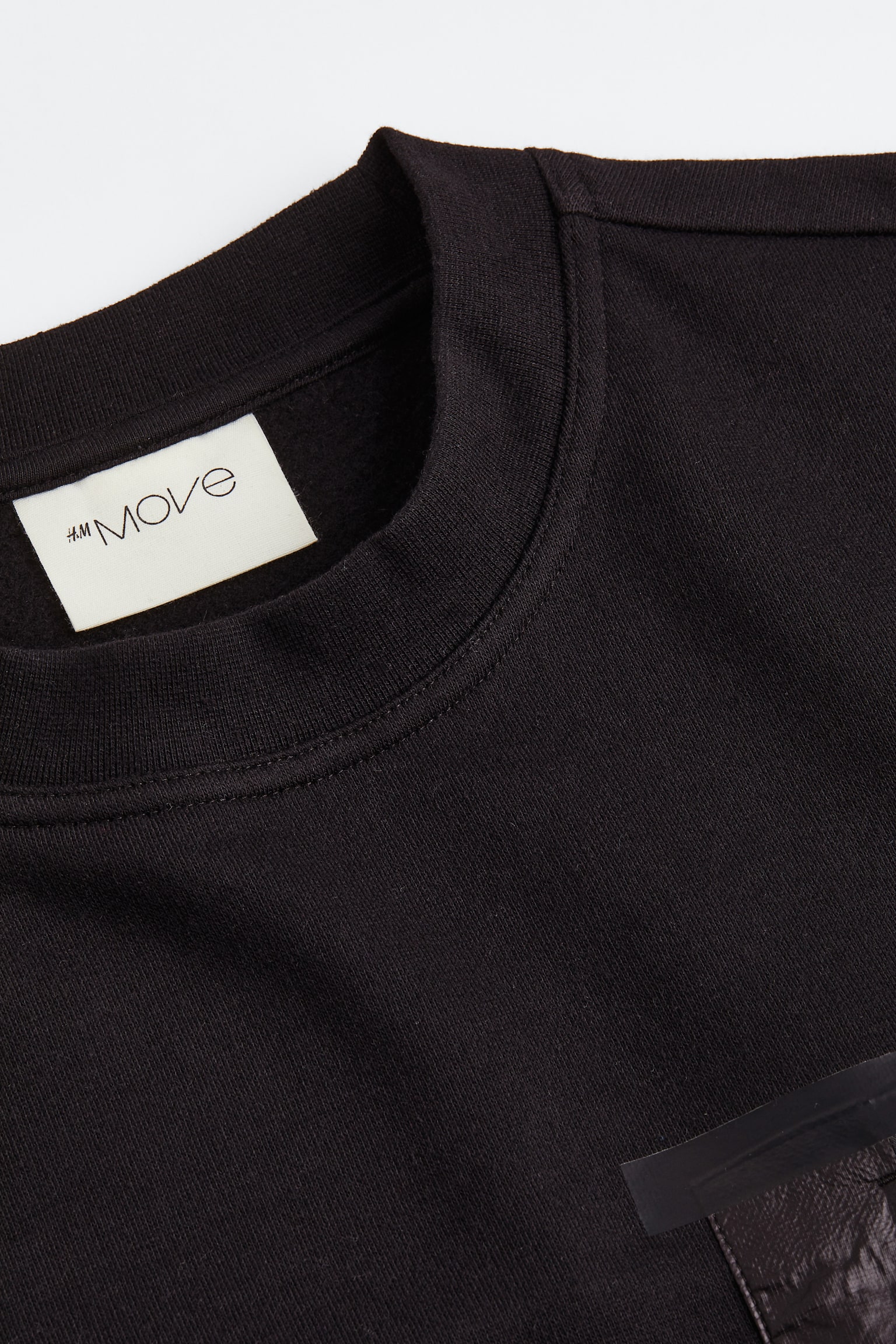 DryMove™Oversized Activewear Sweater - Black/Dark green - 2