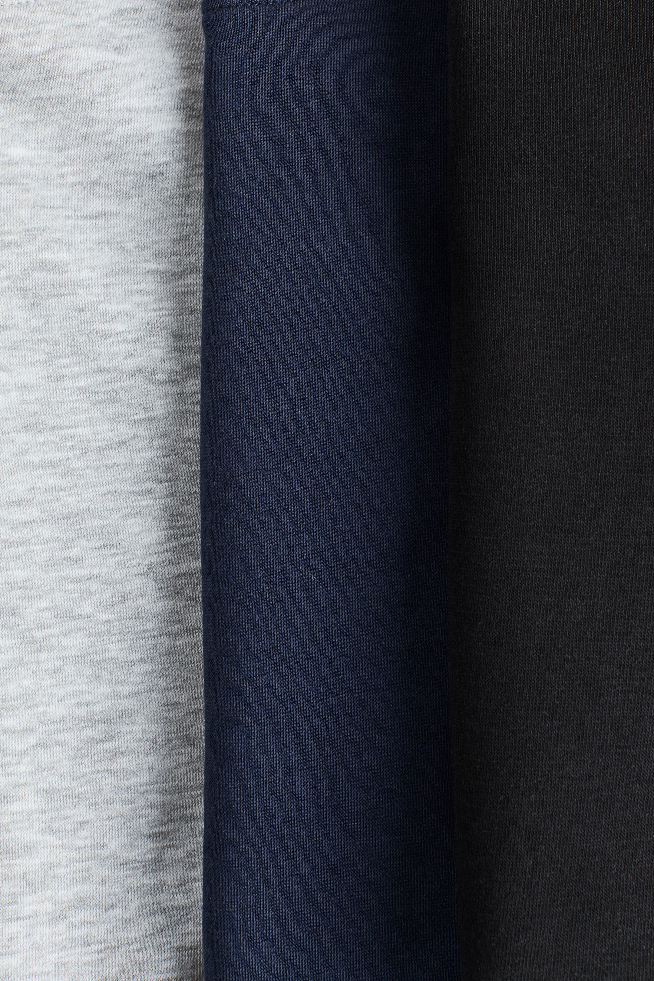 View larger image: 3-pack brushed-inside sweatshirts - Black/Navy blue/Light grey marl - Kids | H&M IN 2