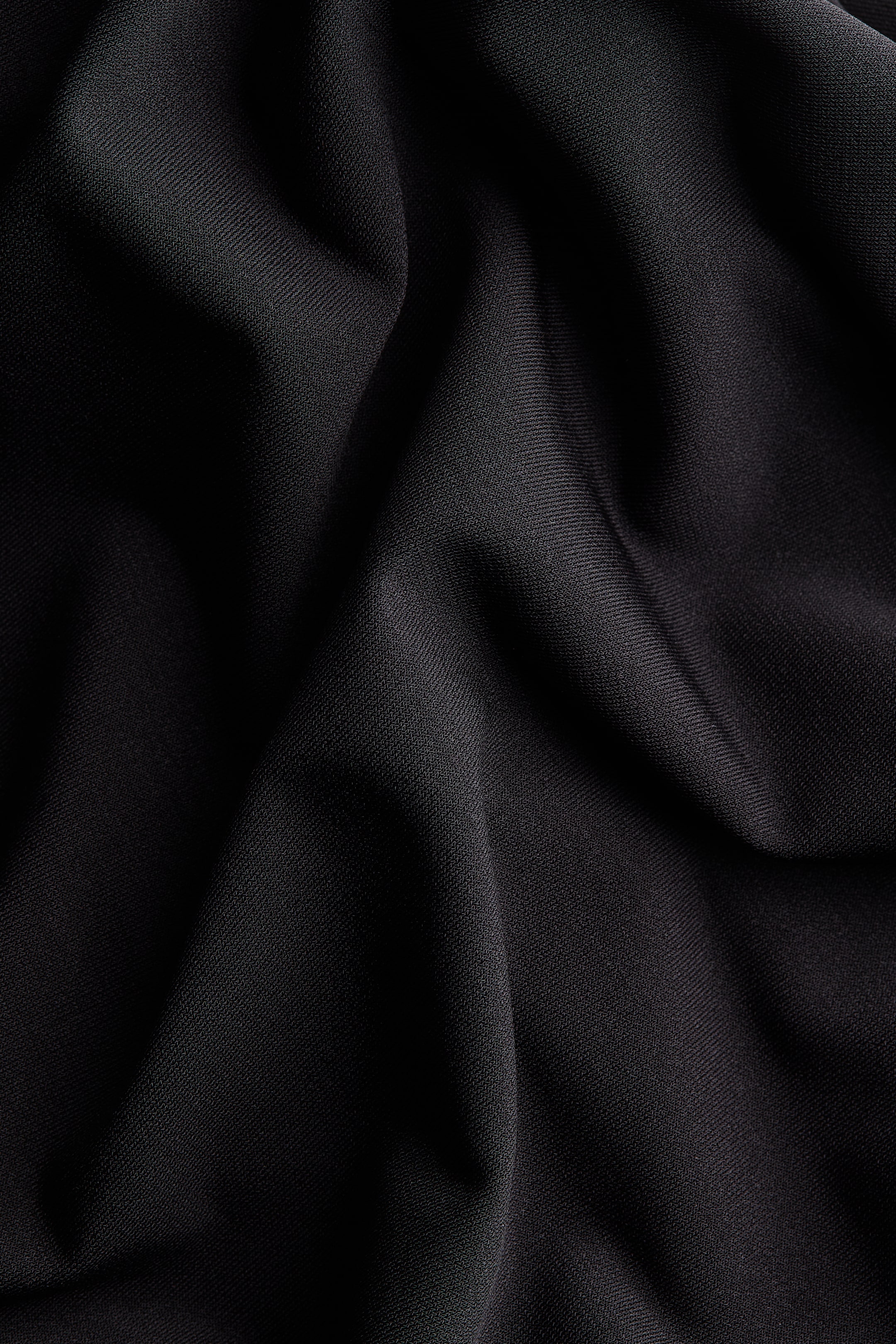 Asymmetric Cape-Detail Dress