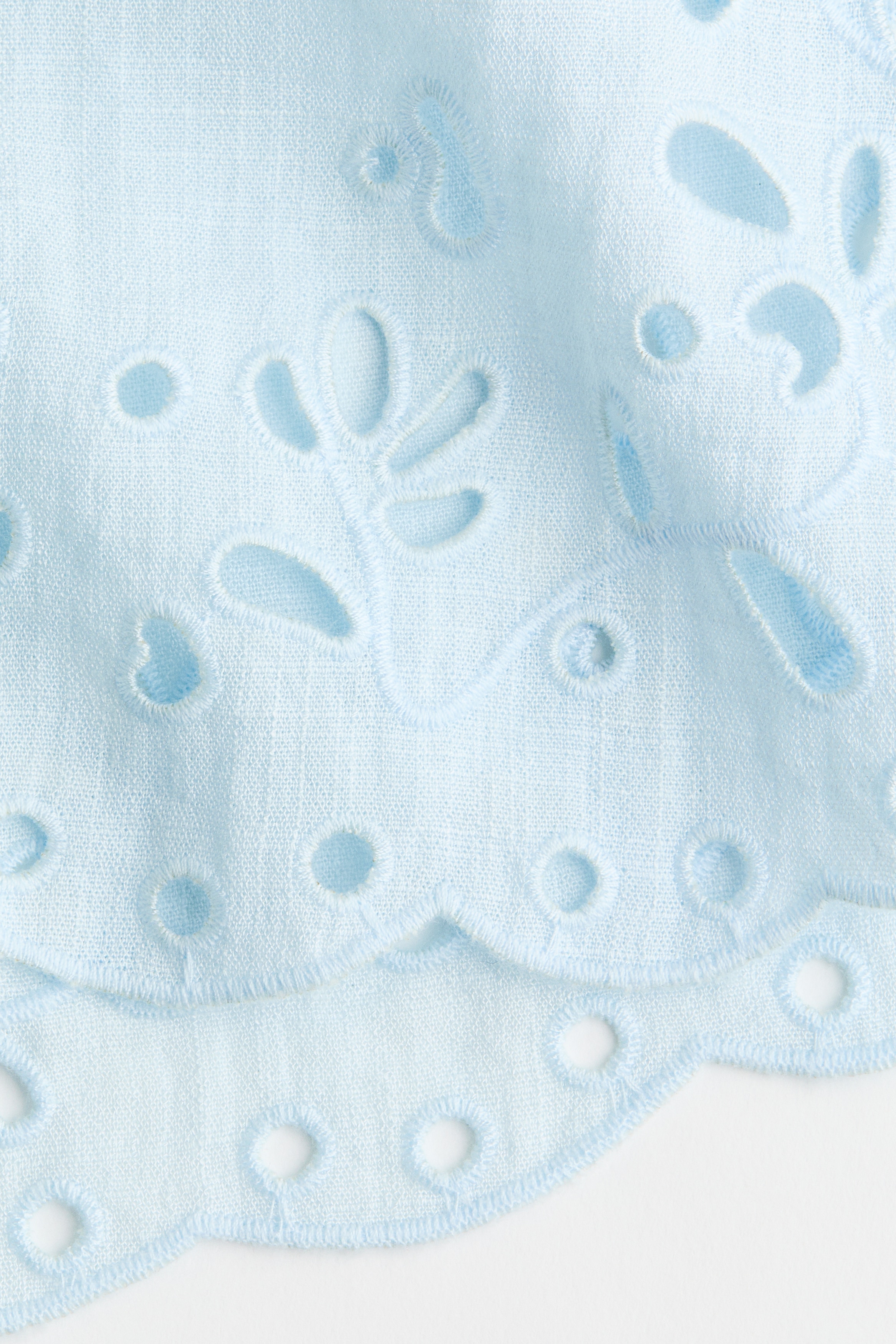 Shorts with Eyelet Embroidery by H&M