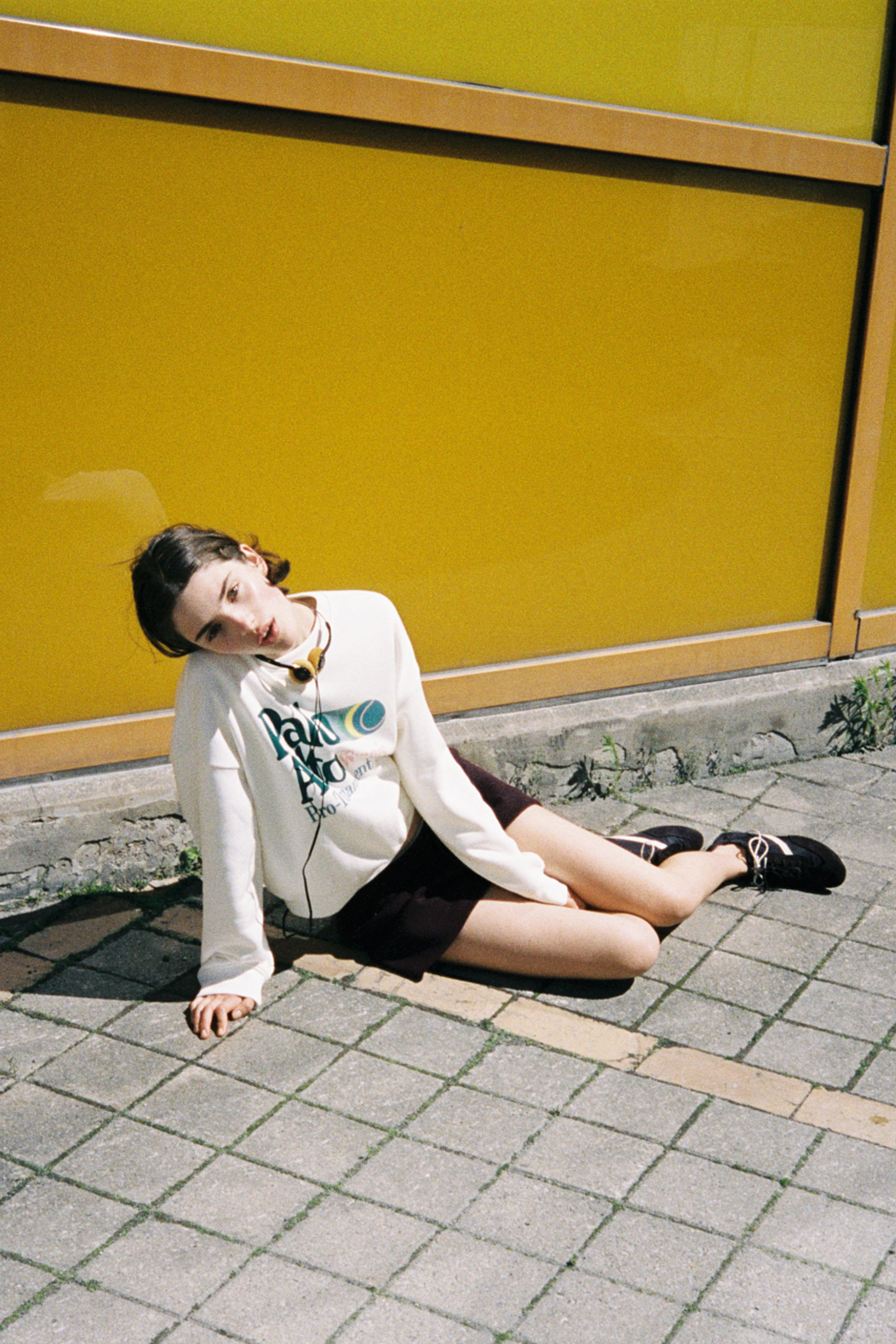 Oversized Printed Sweatshirt