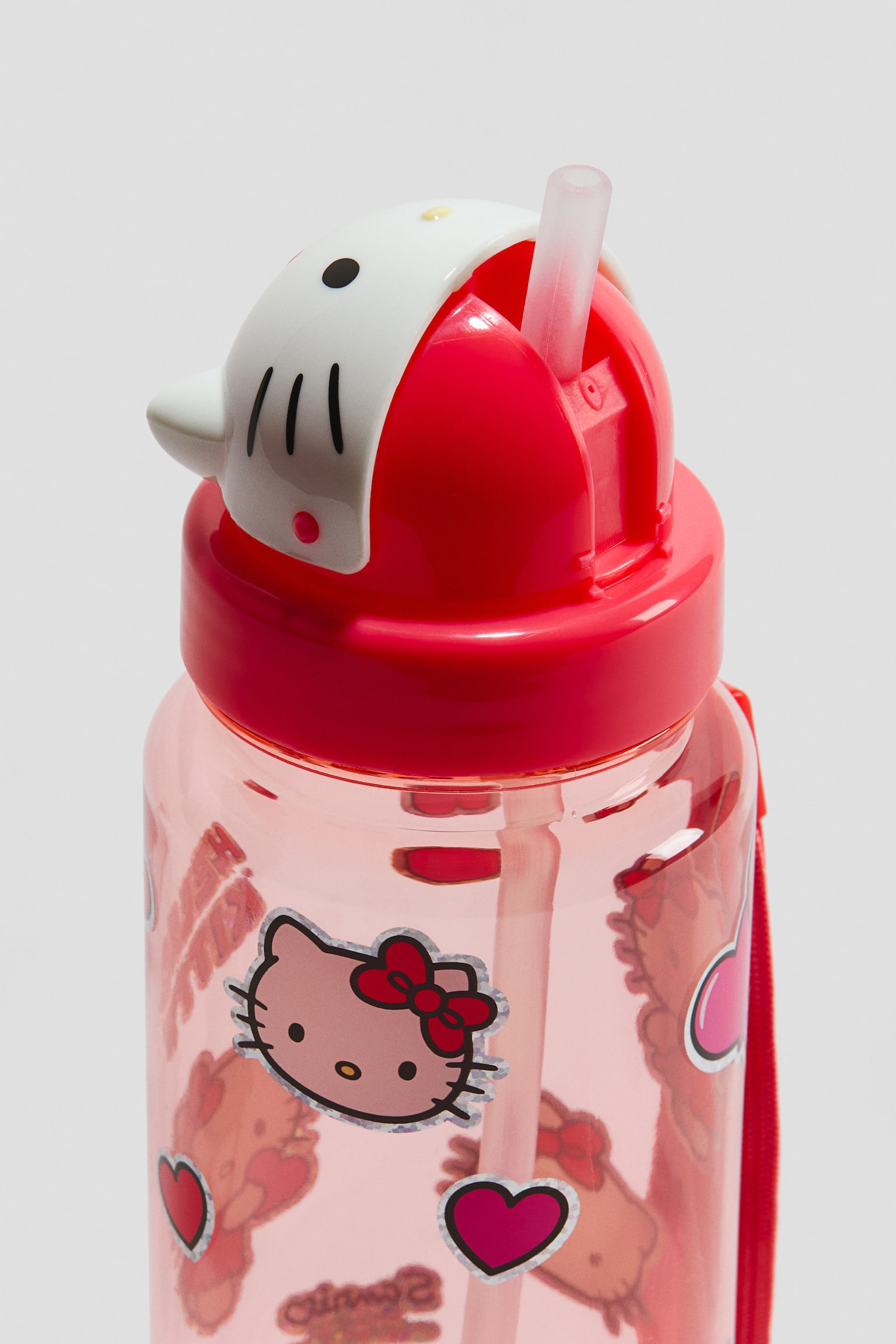 Printed water bottle - Red/Hello Kitty/Pink/Minnie Mouse/Light yellow/Hello Kitty/Purple/Minnie Mouse - 2