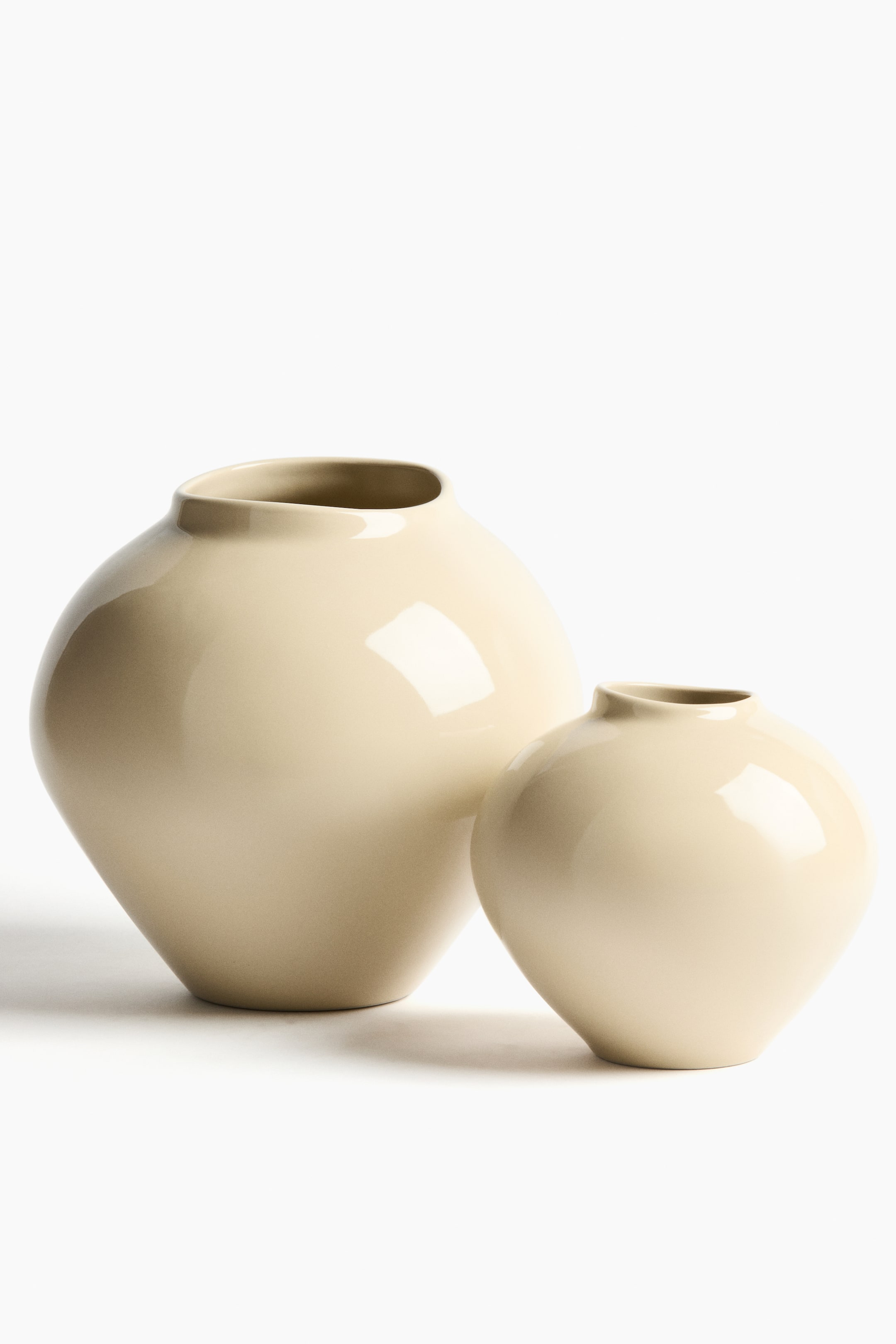Vase irrégulier en grès cérame