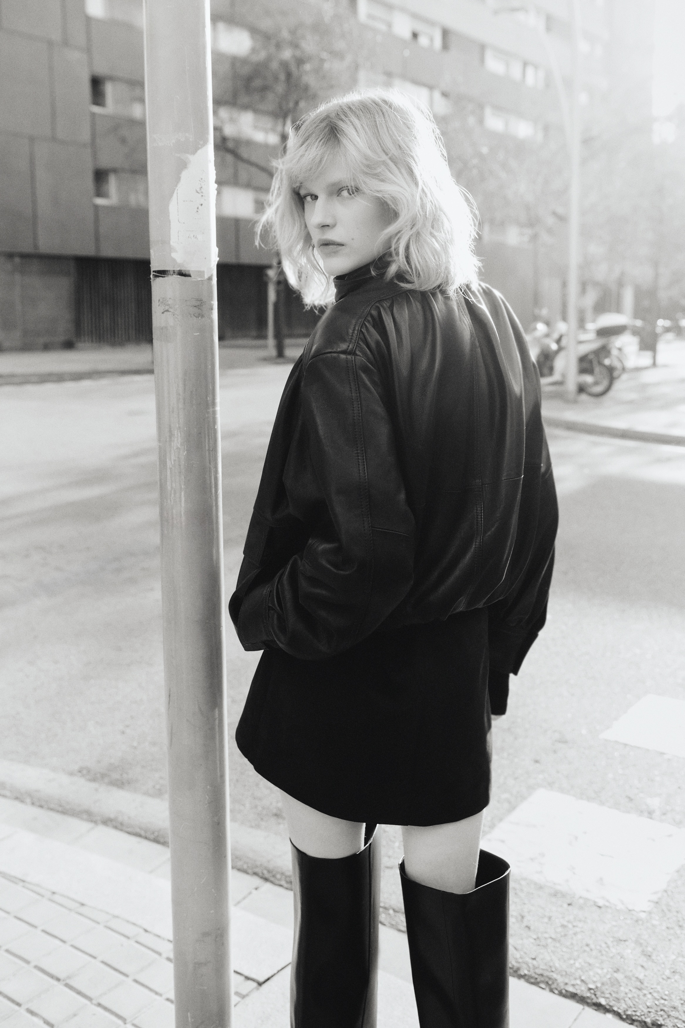 Minijupe - Marron foncé/Marron/Vert kaki/Noir/Marron foncé