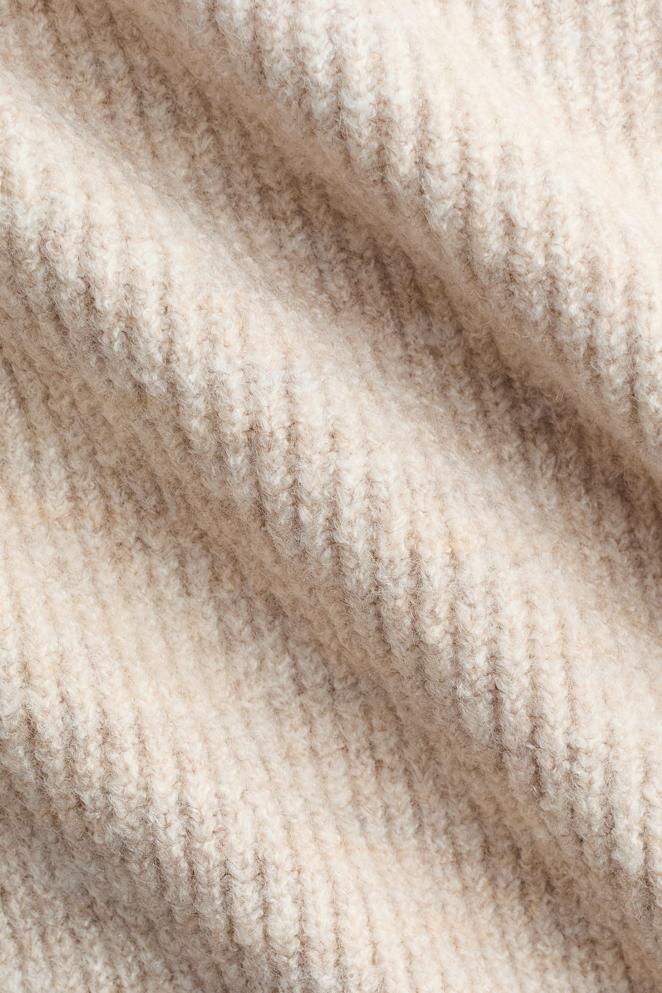 View larger image: Oversized boat-neck jumper - Light beige marl - Ladies | H&M IE 2