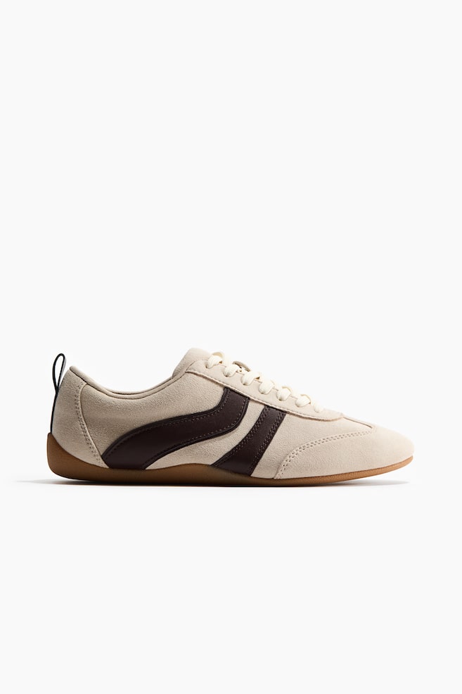 Sneakers - Beige clair/Beige/Argenté/blanc - 1