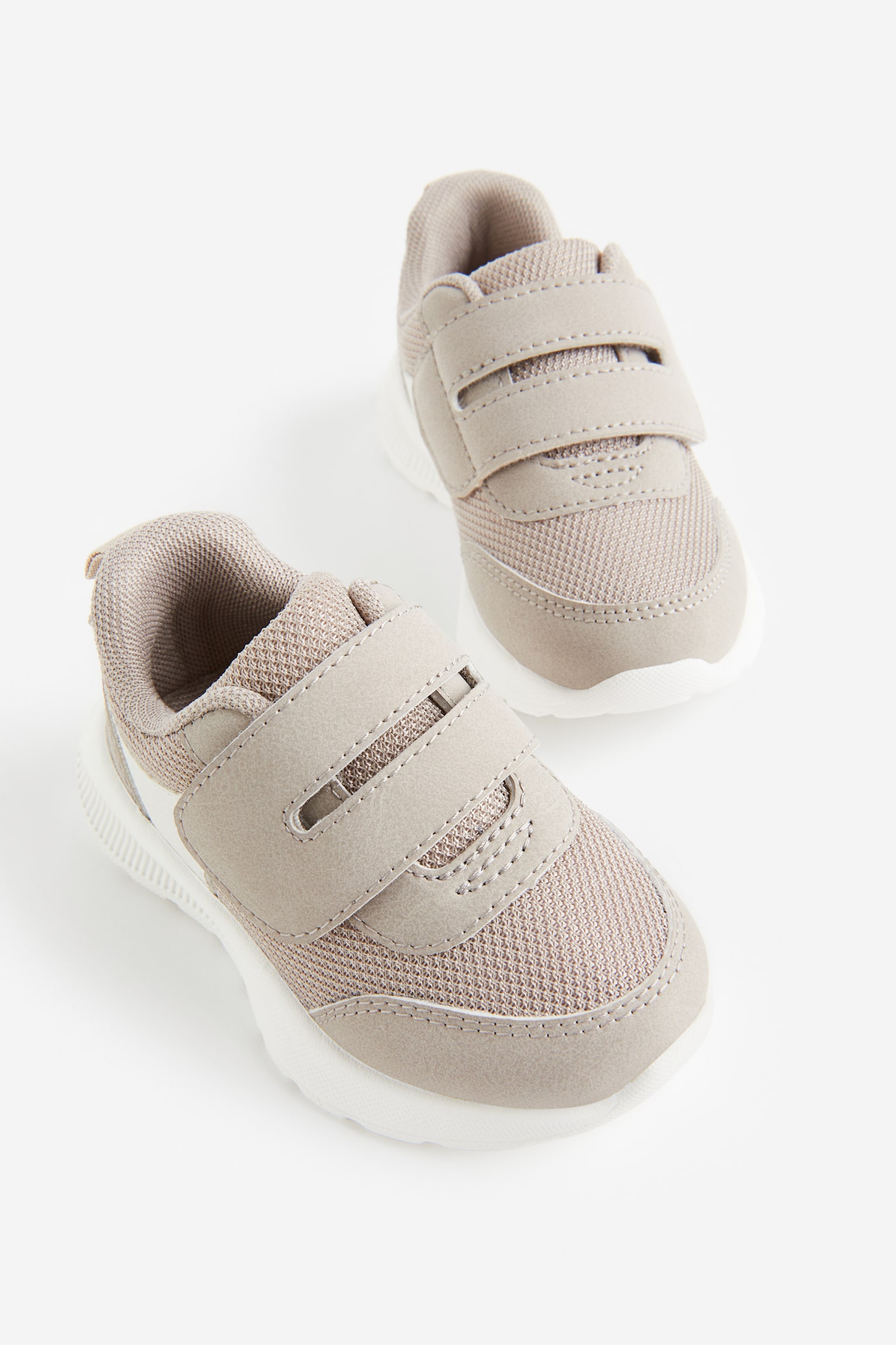 Lightweight Sole Sneakers - Beige/Light dusty pink - 3