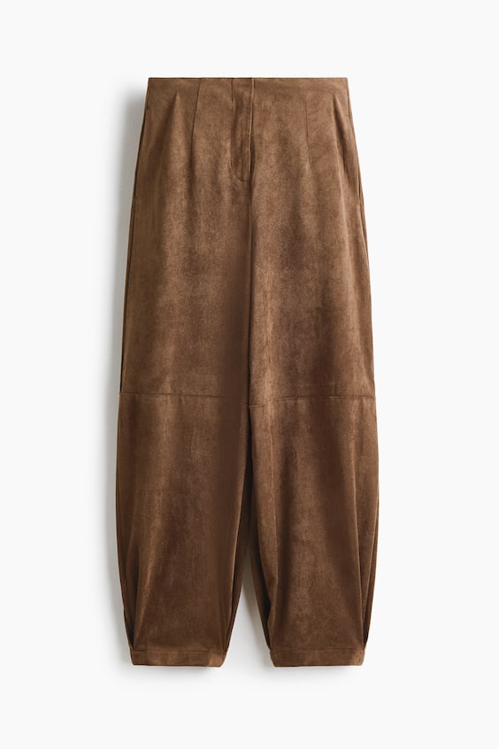 Женские брюки H&M Barrel-Leg Pants