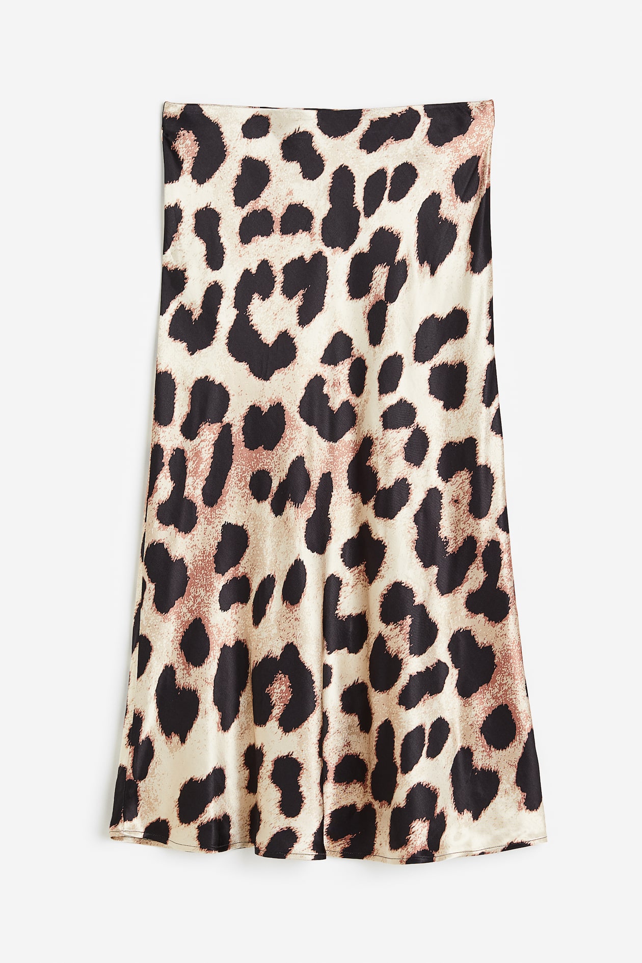 flared-skirt-light-beige-leopard-print-ladies-h-m-gb