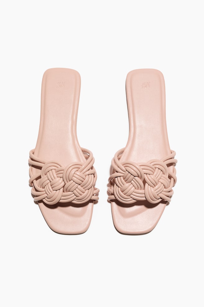 Sandales - Rose clair/Doré/Beige foncé - 1
