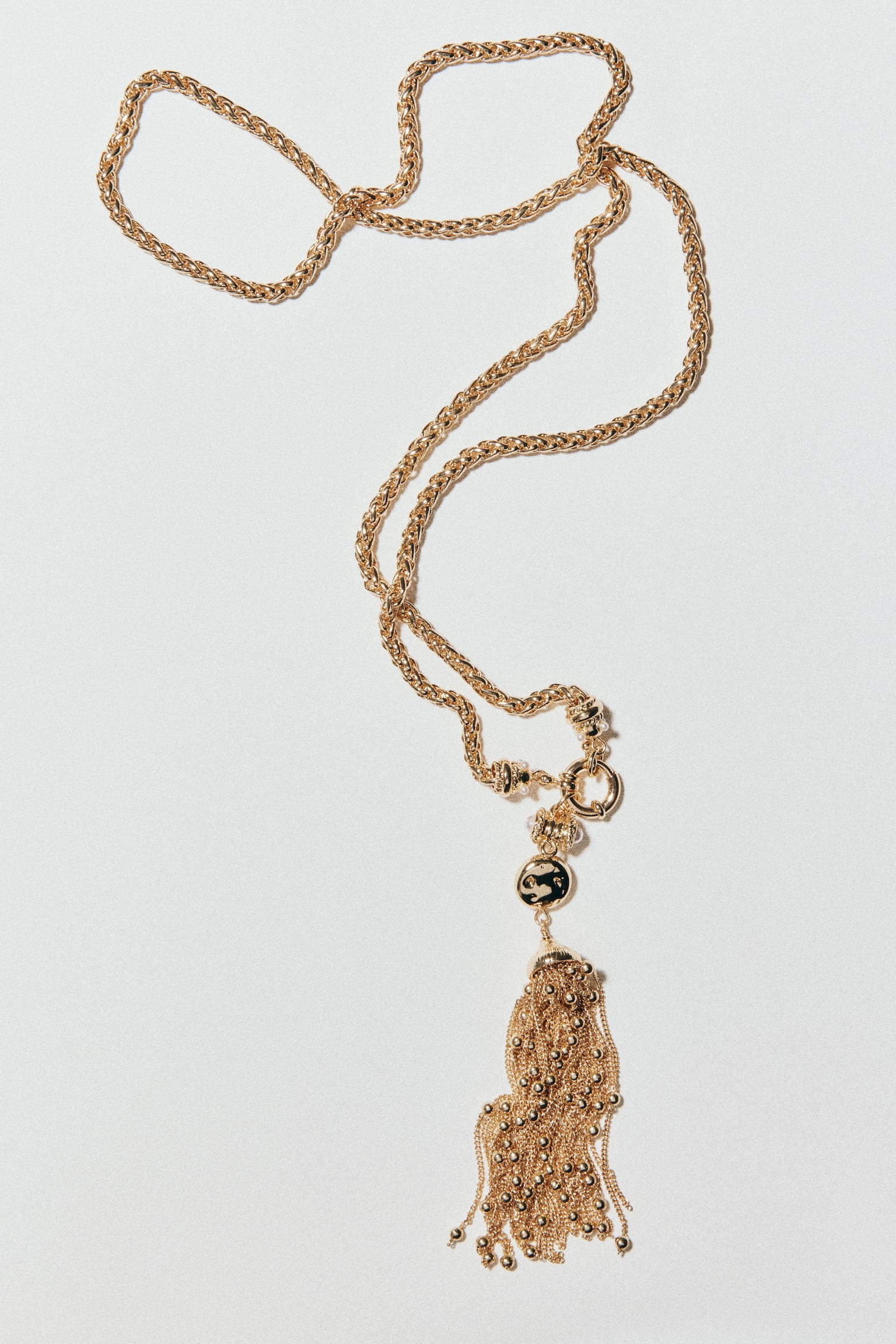 Женское колье H&M Pendant, цвет: Золотой — фото 2