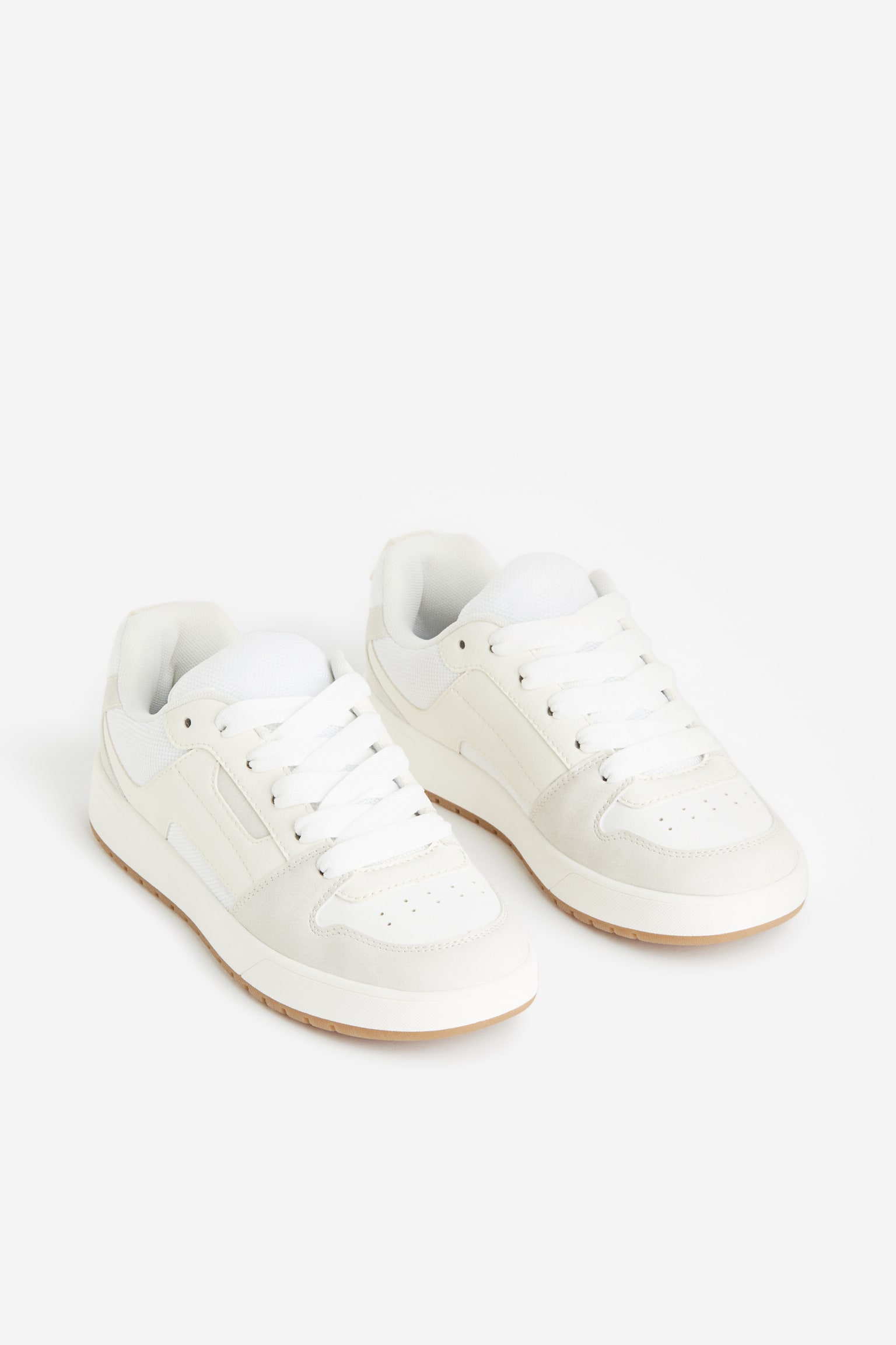 Trainers - White/Block-coloured/White/Beige - 1