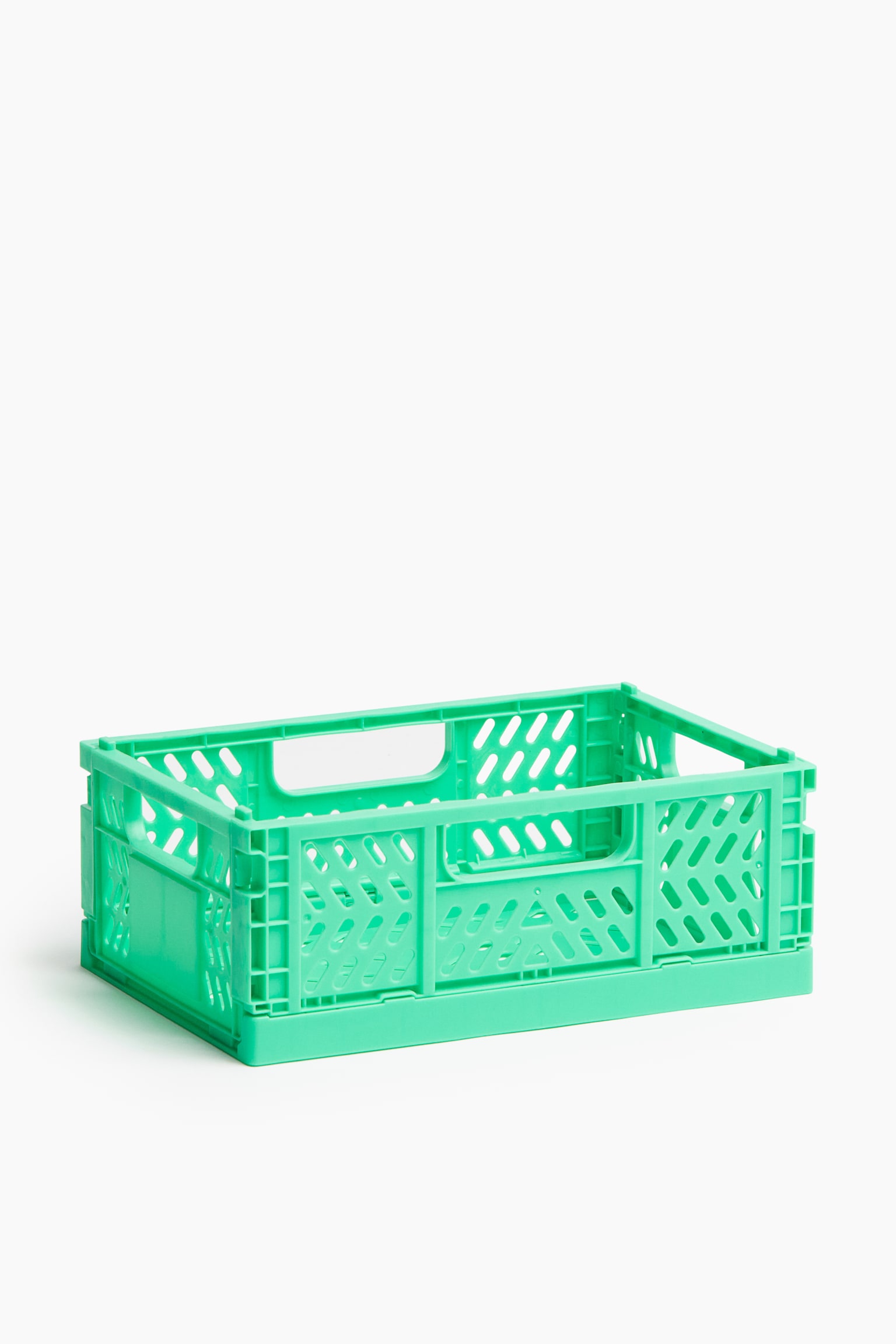 Foldable storage crate - Bright green/Light blue/Greige/Bright blue/Pink - 1