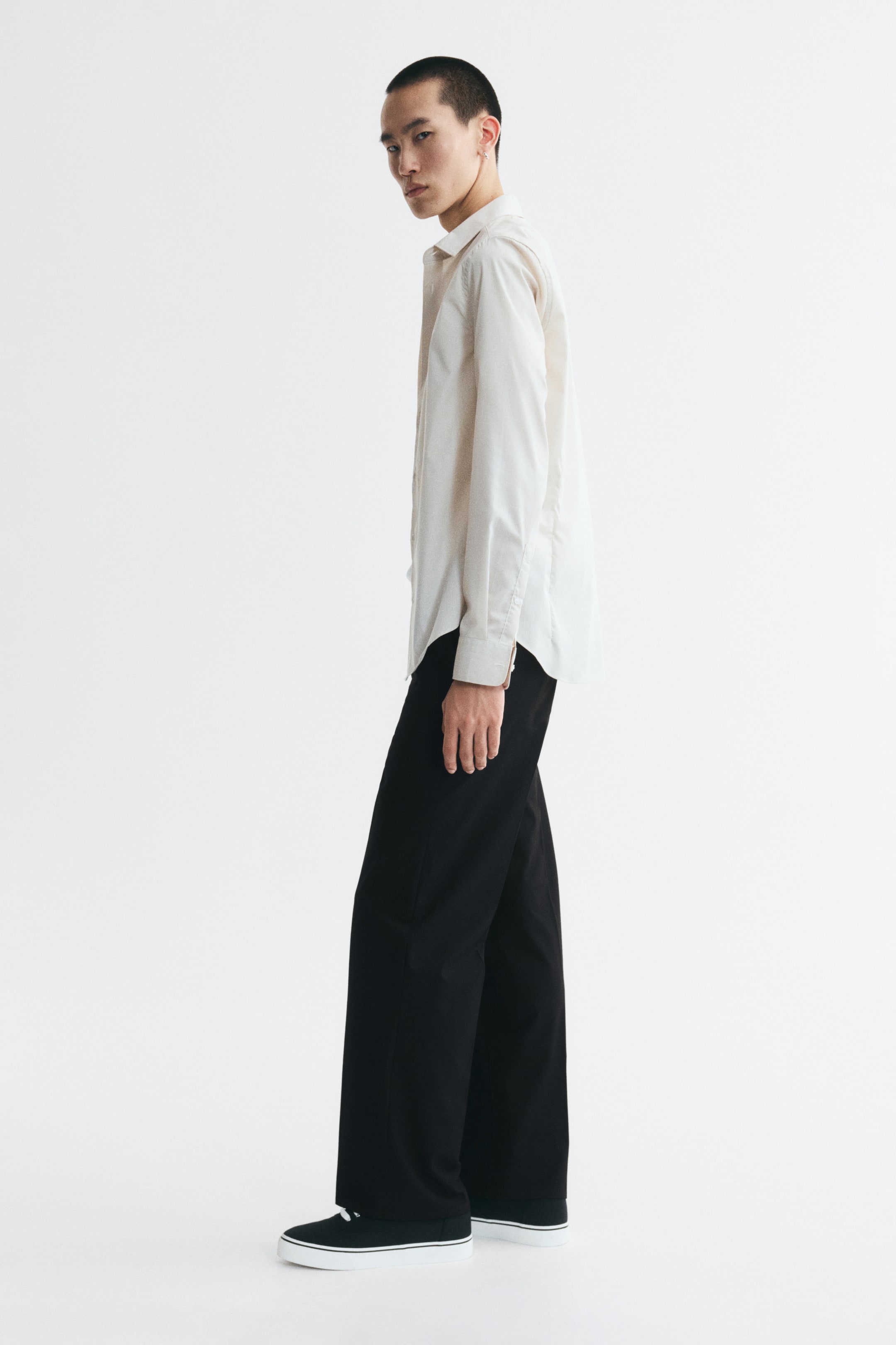 Мужские брюки H&M Relaxed-Fit Pants — фото 6