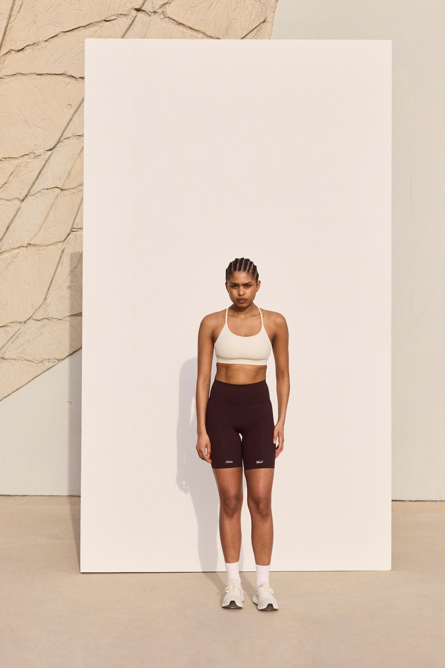 Soutien-gorge de sport SculptMove™ - Ivoire/Prune chocolat - 1