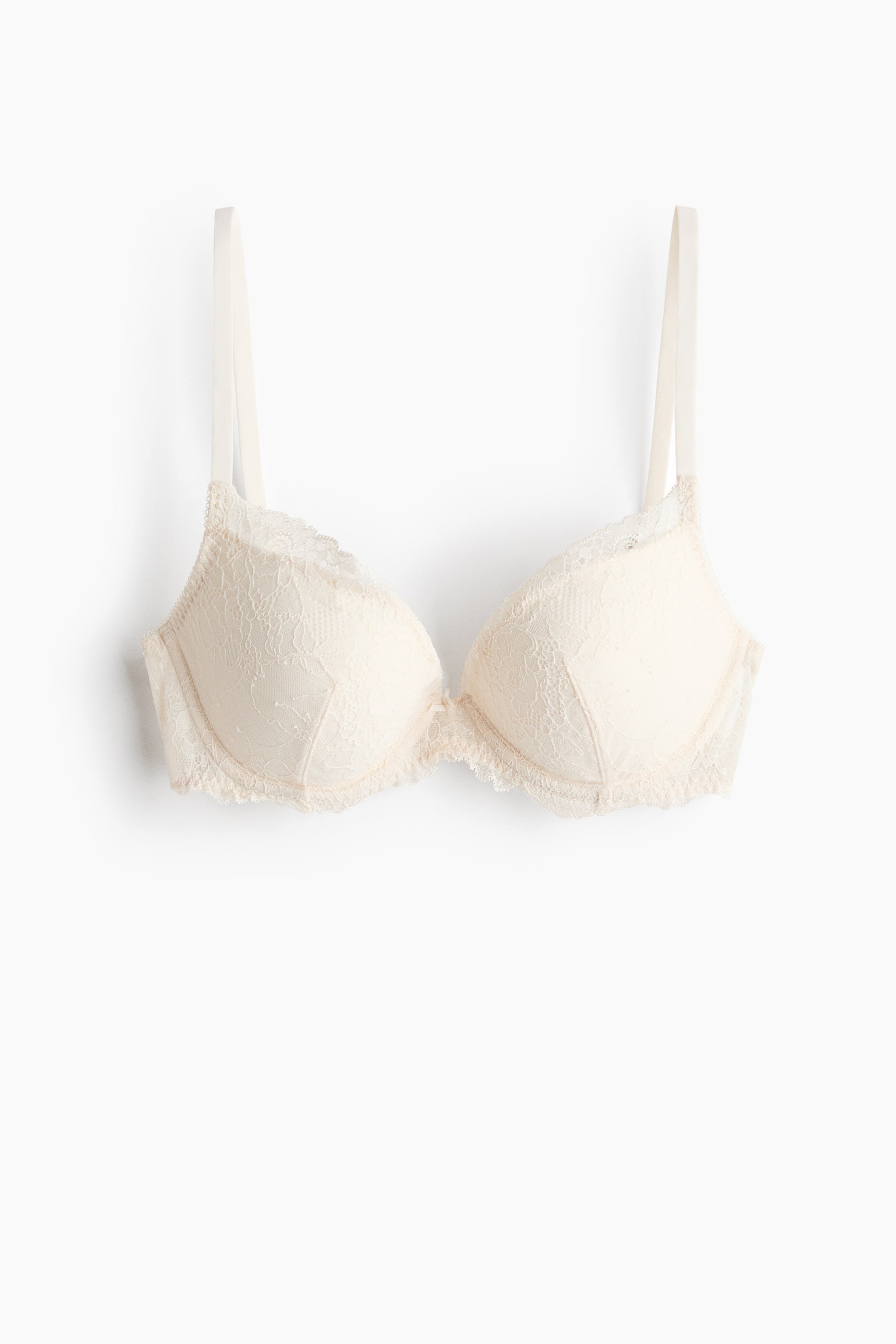 Soutien-gorge pigeonnant en dentelle