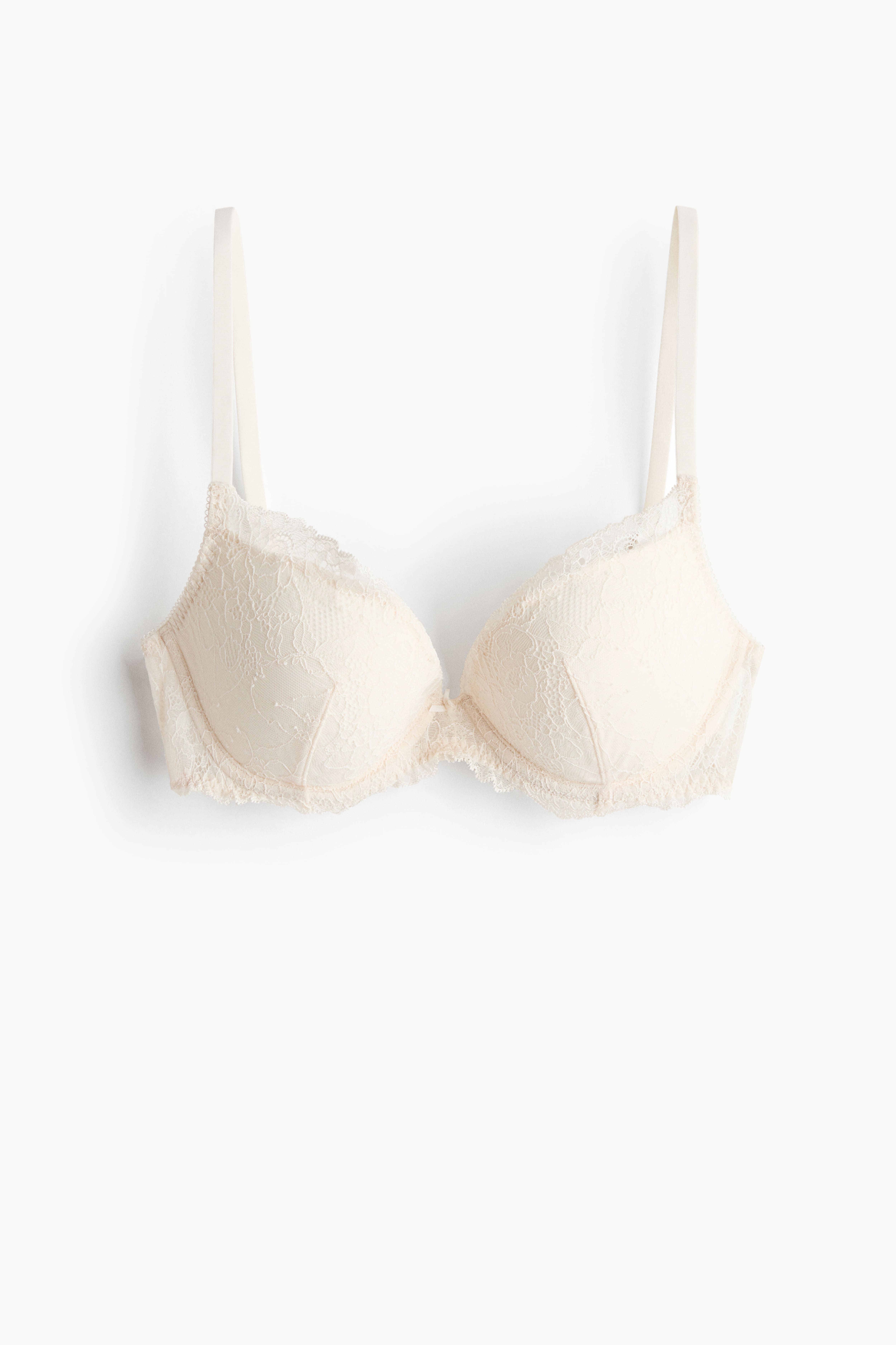 Soutien-gorge pigeonnant en dentelle