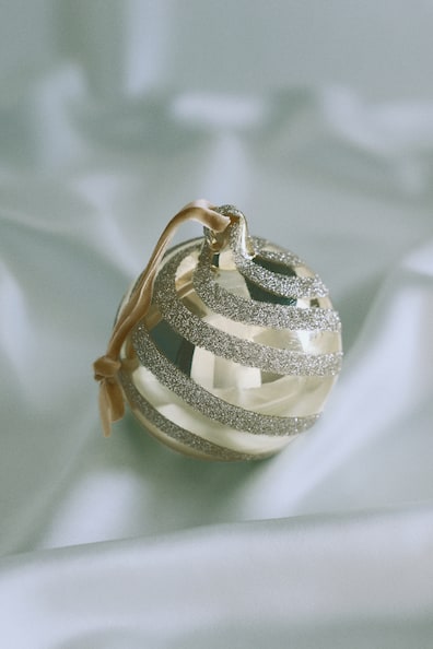 ガラスクリスマスデコレーション