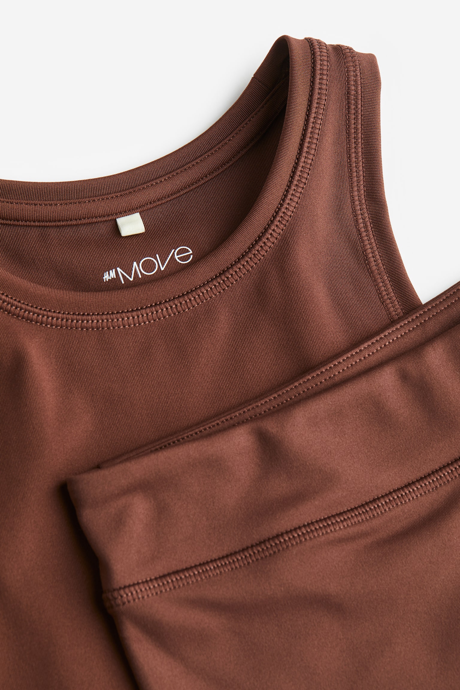 2-piece Activewear Set In DryMove™ - Dark brown - 2