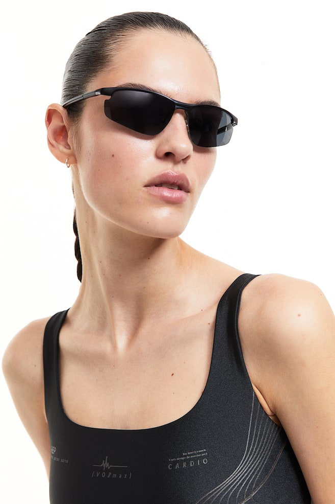 Sports sunglasses - Black - 3