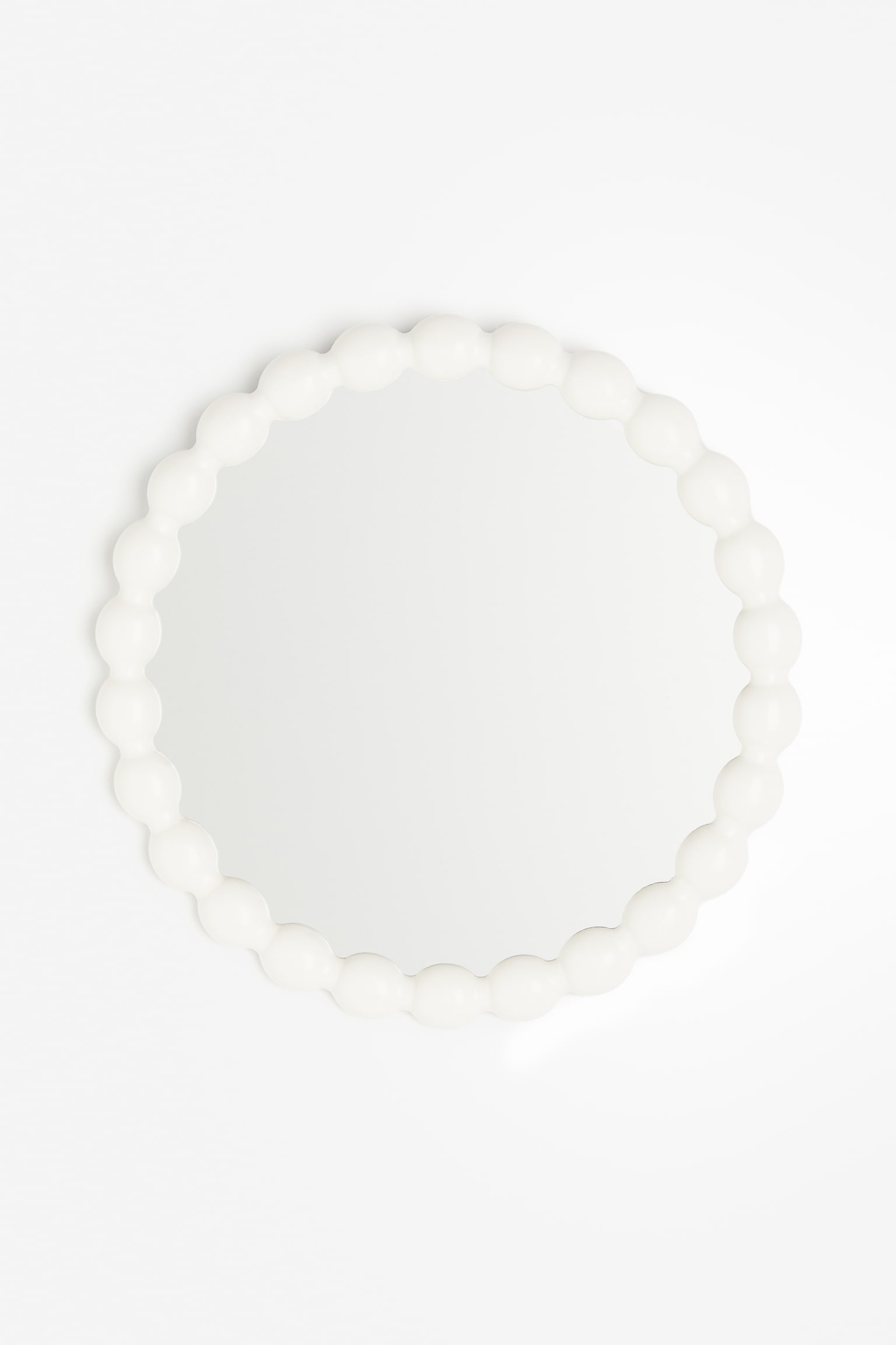 Round mirror - White - 1