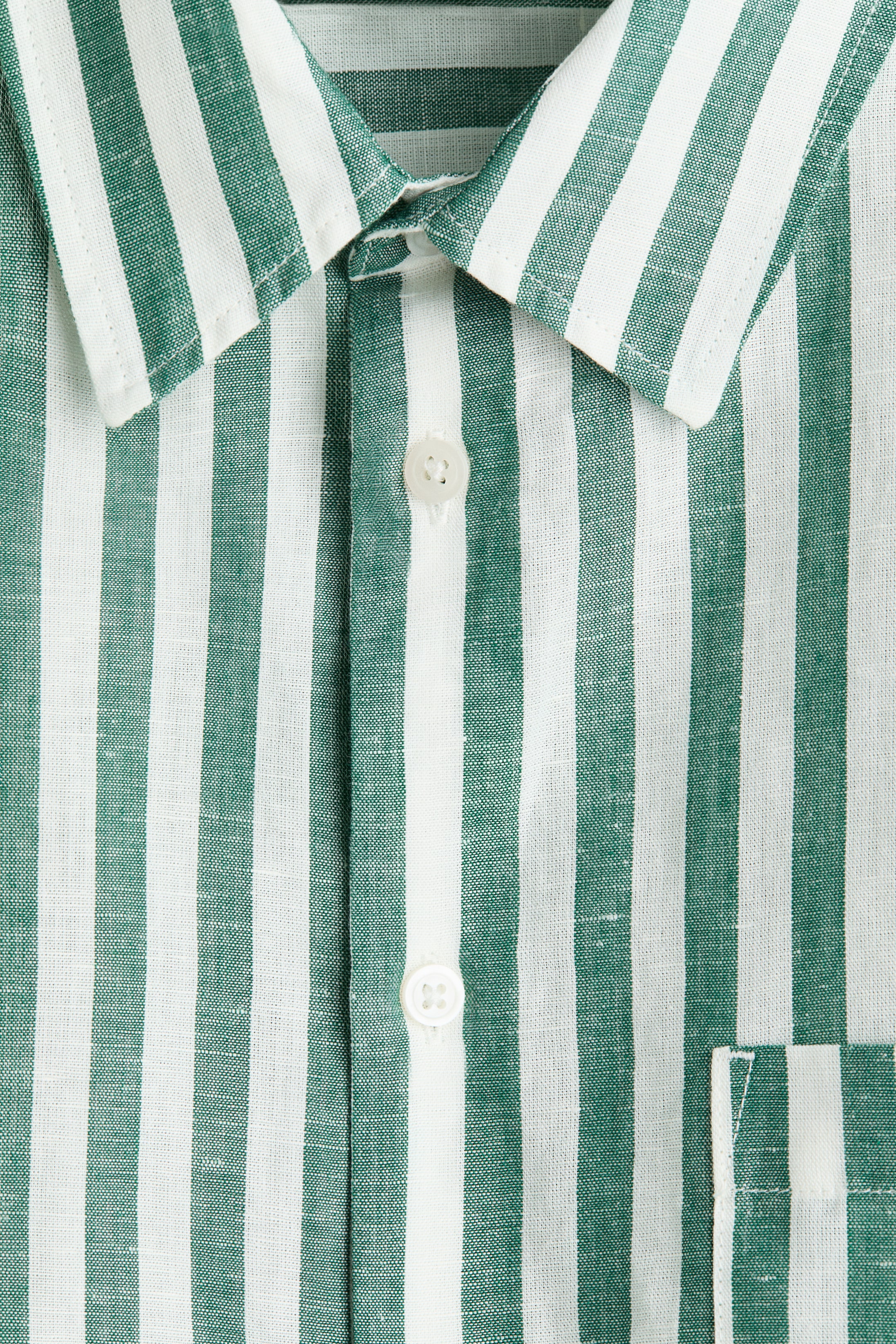 Relaxed-Fit Linen-Blend Shirt