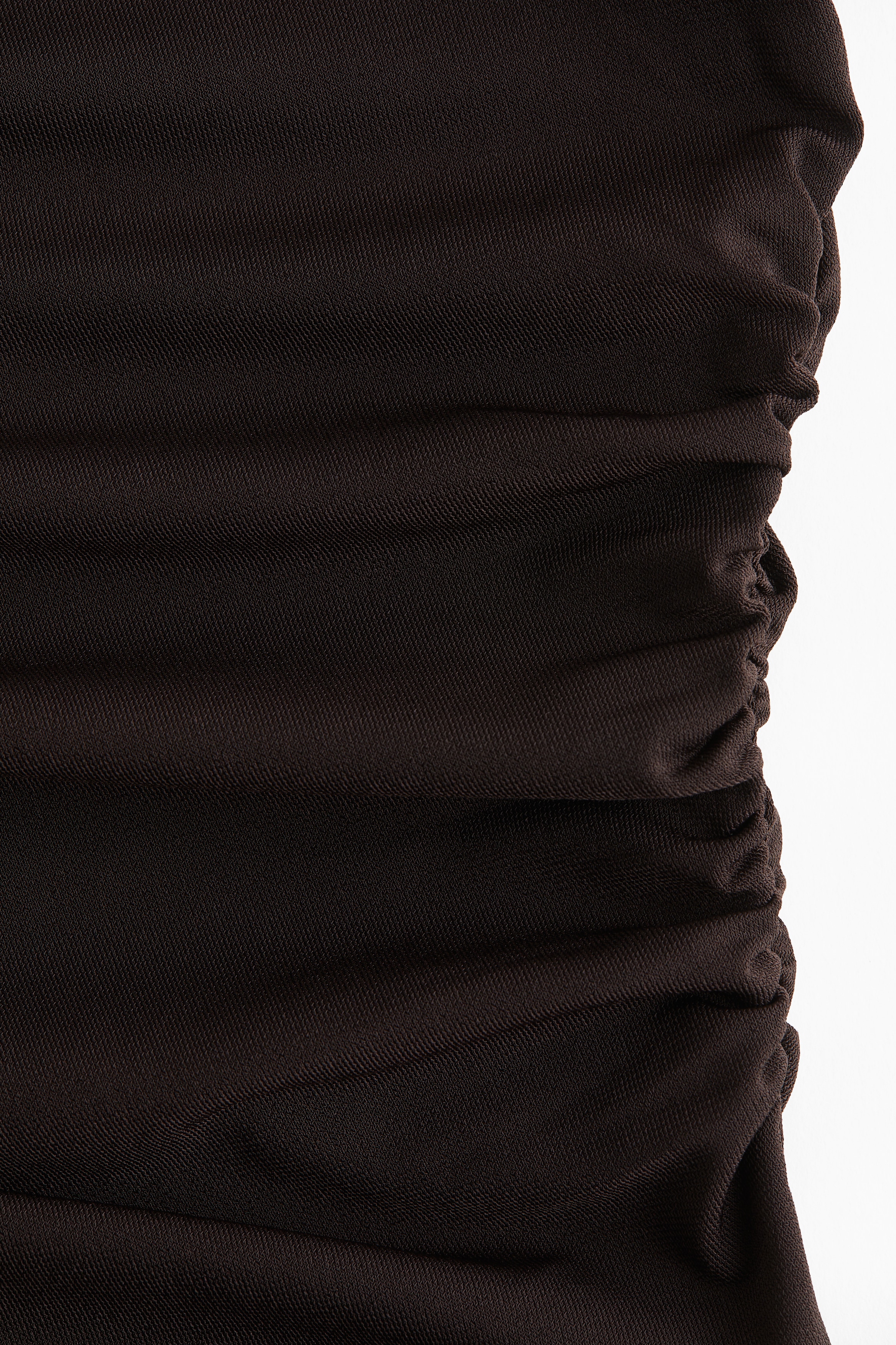 Draped jersey top