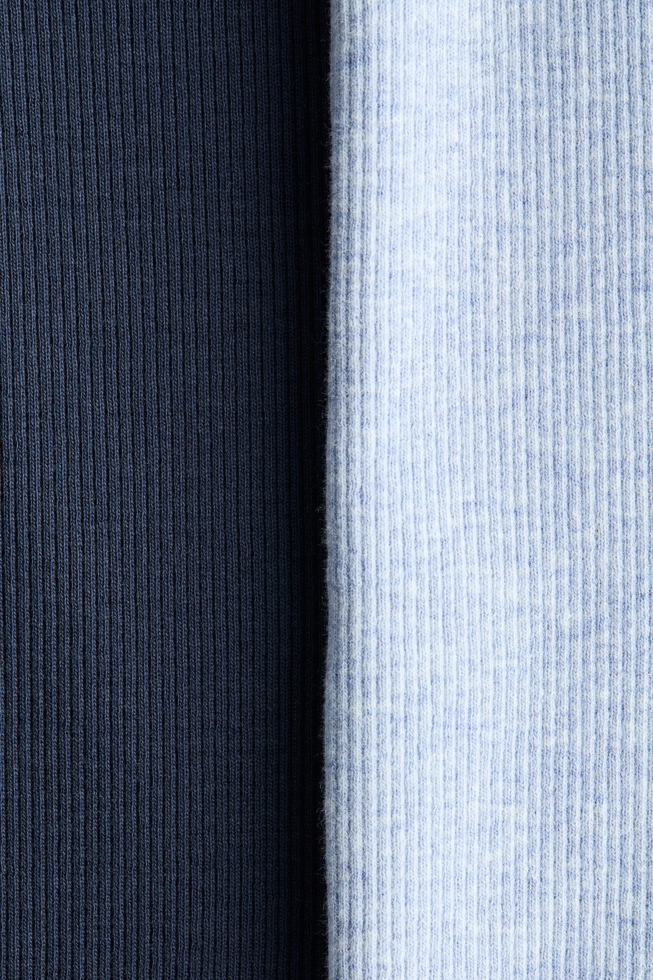 Детские рубашки H&M 2-Pack Cotton Henley Shirts — фото 2