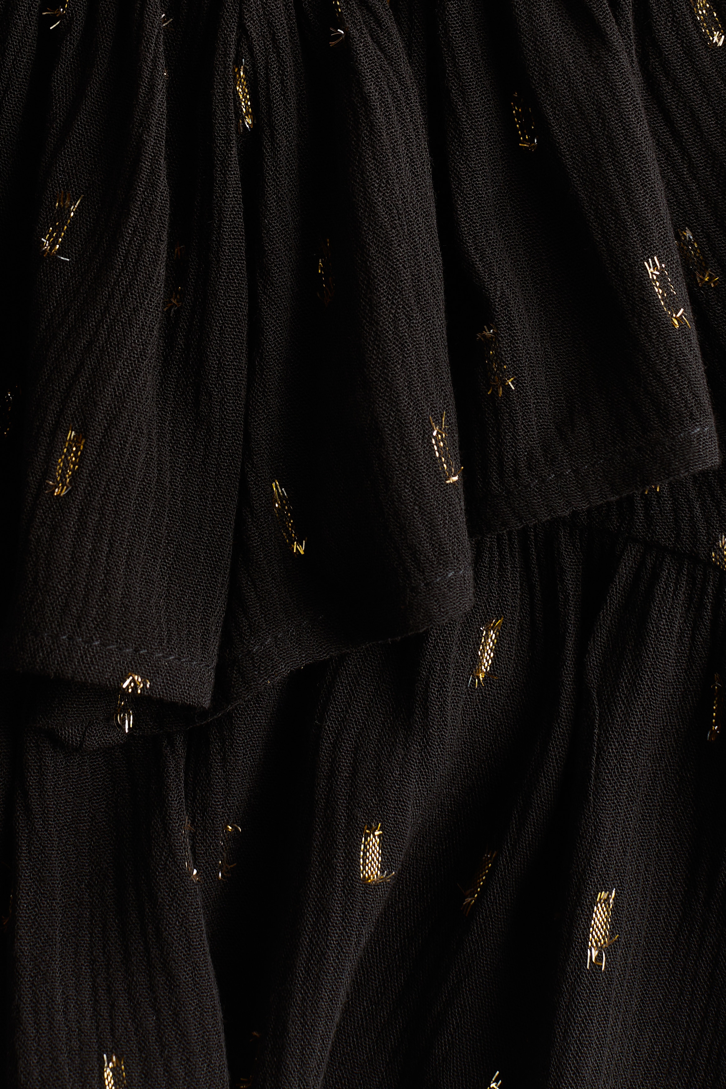 Smocked Flounce Skirt