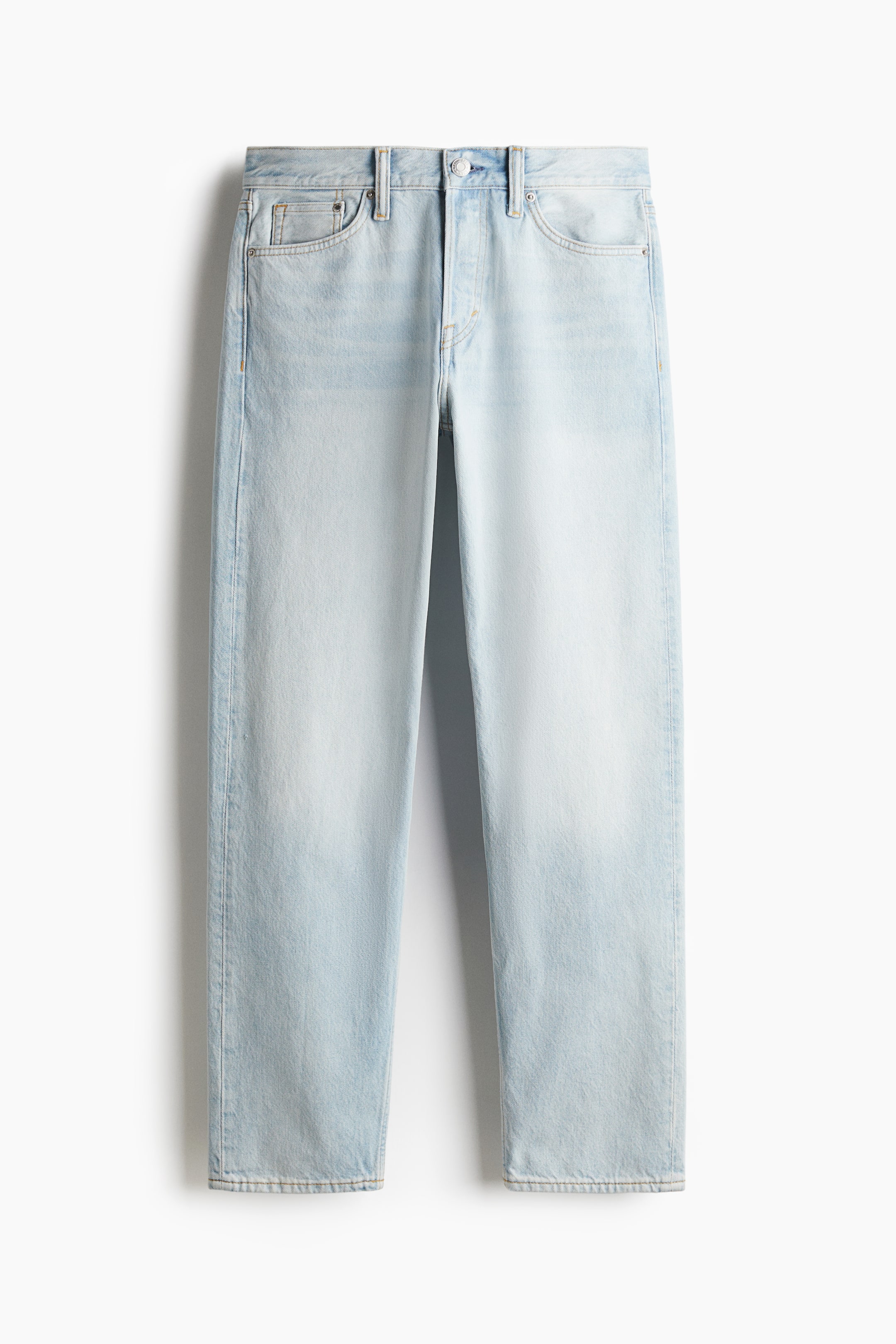 Relaxed Jeans - Light denim blue - Men | H&M GB 3