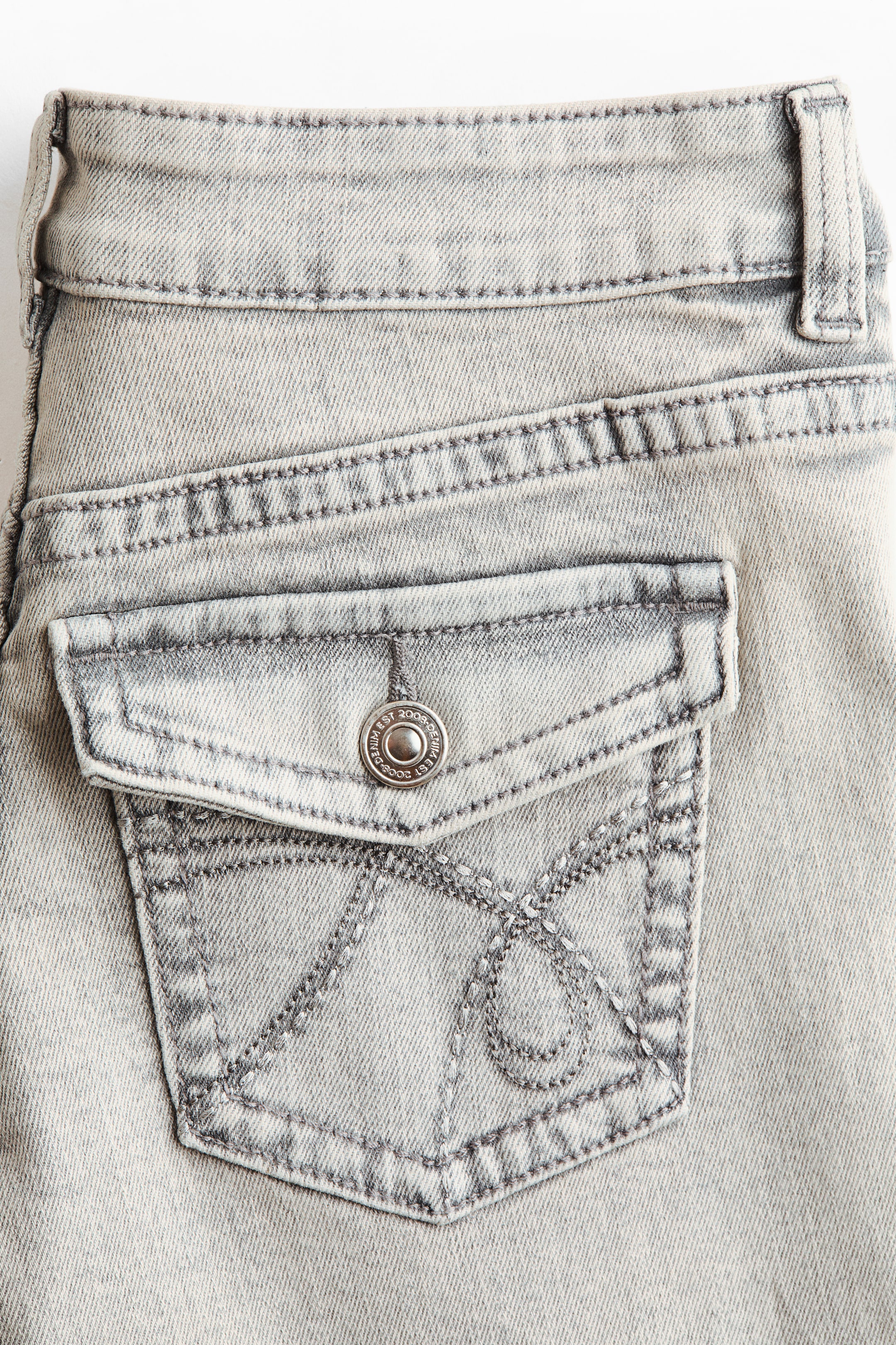 Flared Low Waist Jeans