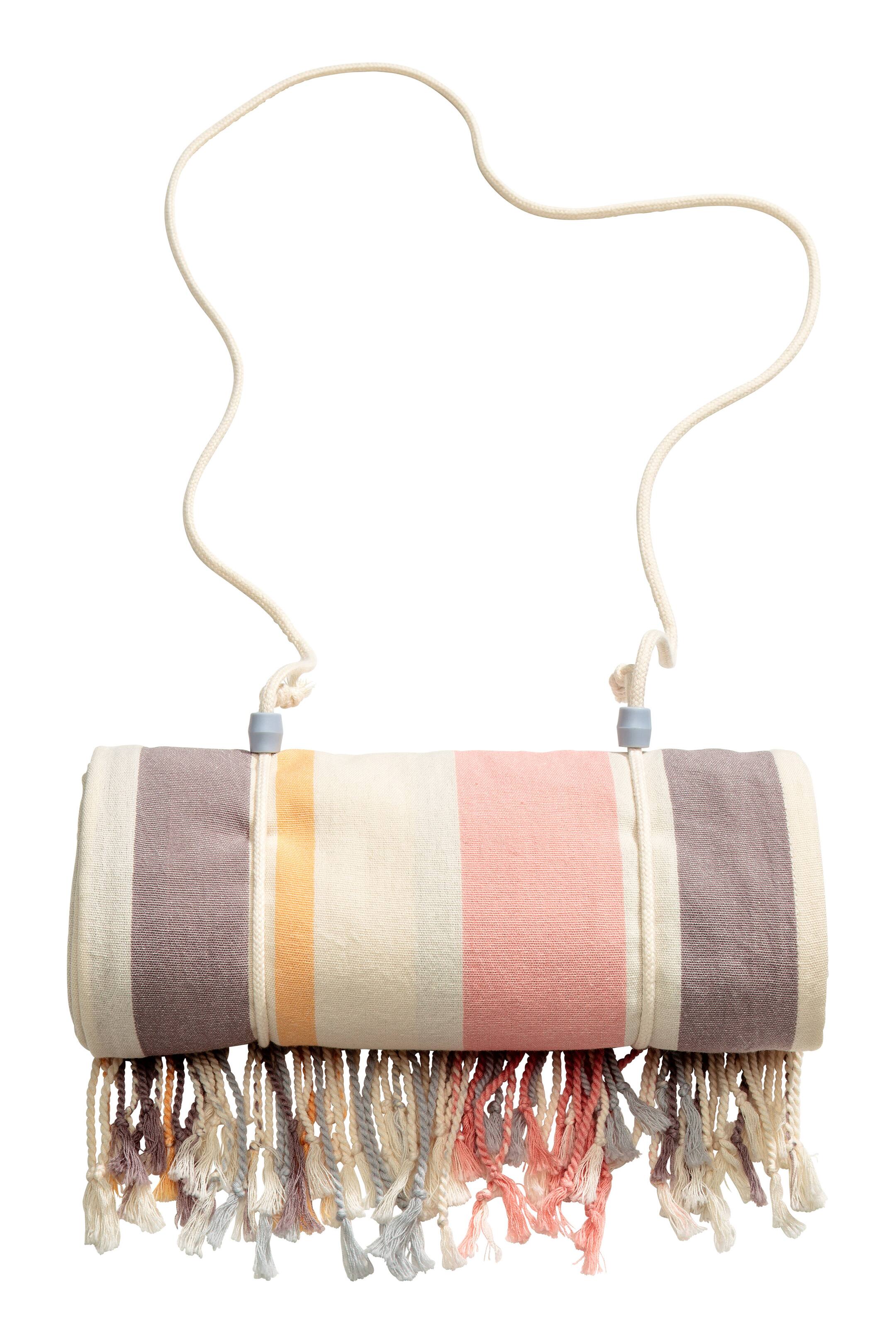 View larger image: Beach towel - Natural white/Striped - Ladies | H&M GB 1