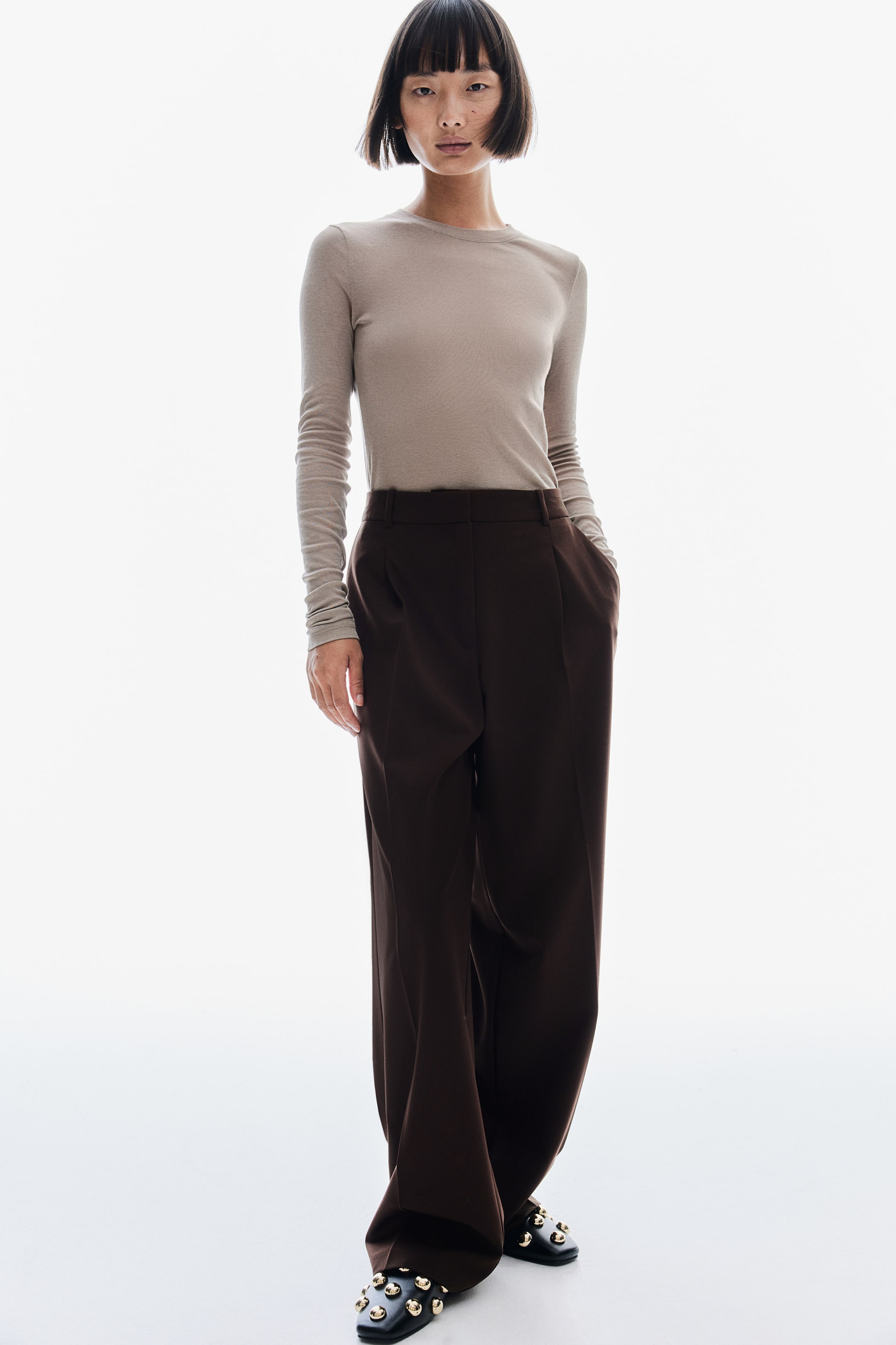 Wide-leg Pants