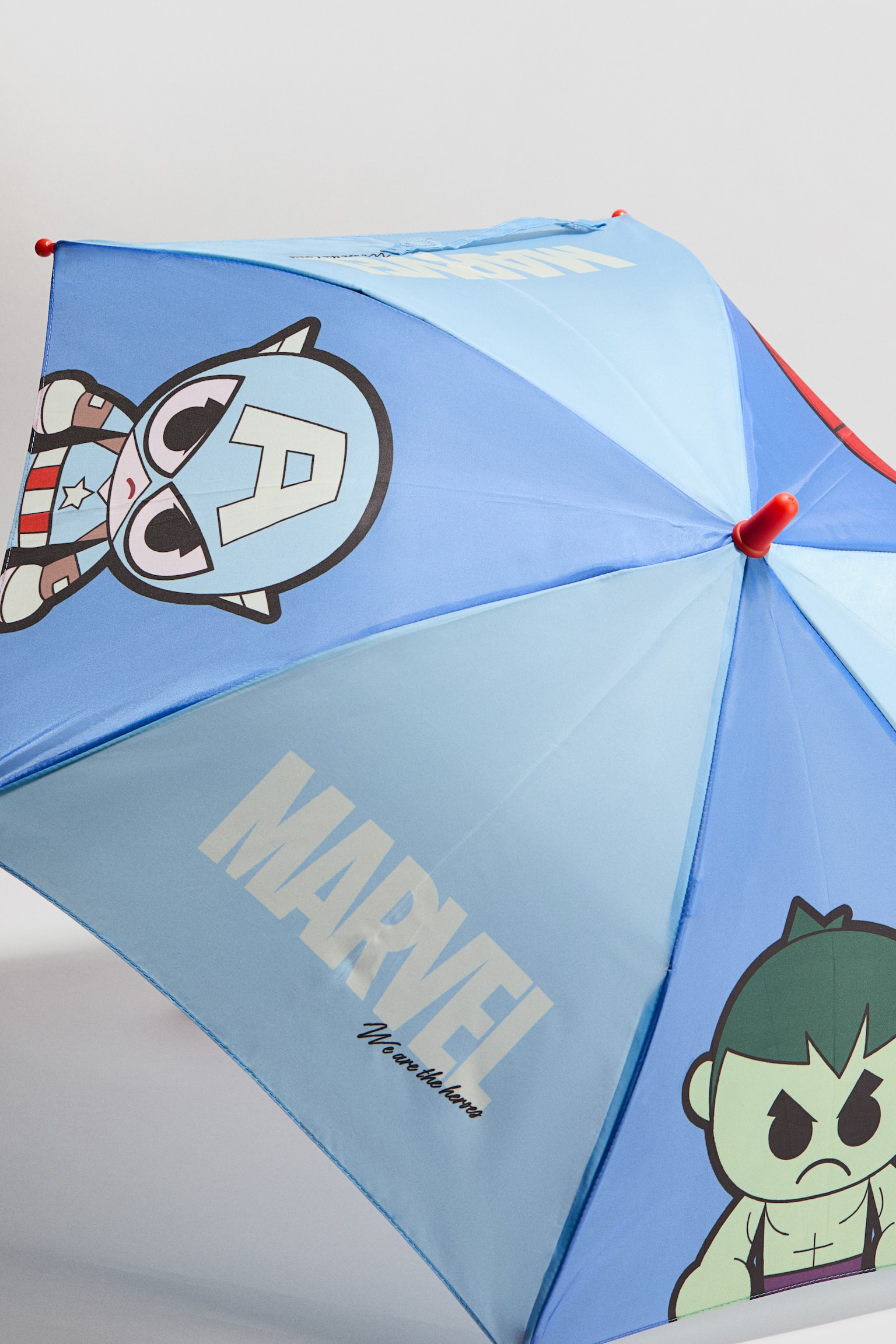 Printed umbrella - Blue/Marvel Comics/Pink/Hello Kitty - 2